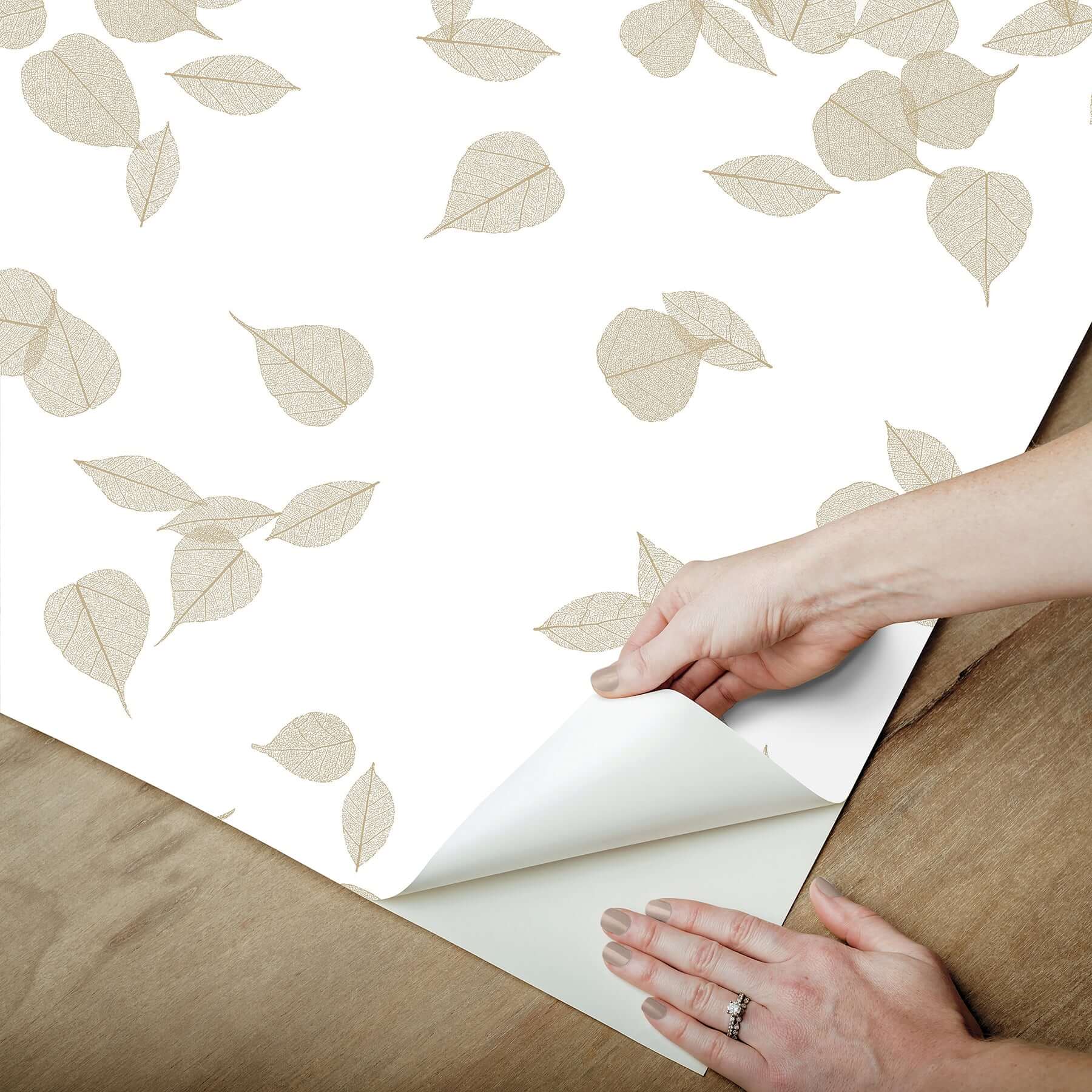 inner-peace-champagne-peel-stick-wallpaper-york-wallcoverings-psw1563rl - York Wallcoverings Wallpaper