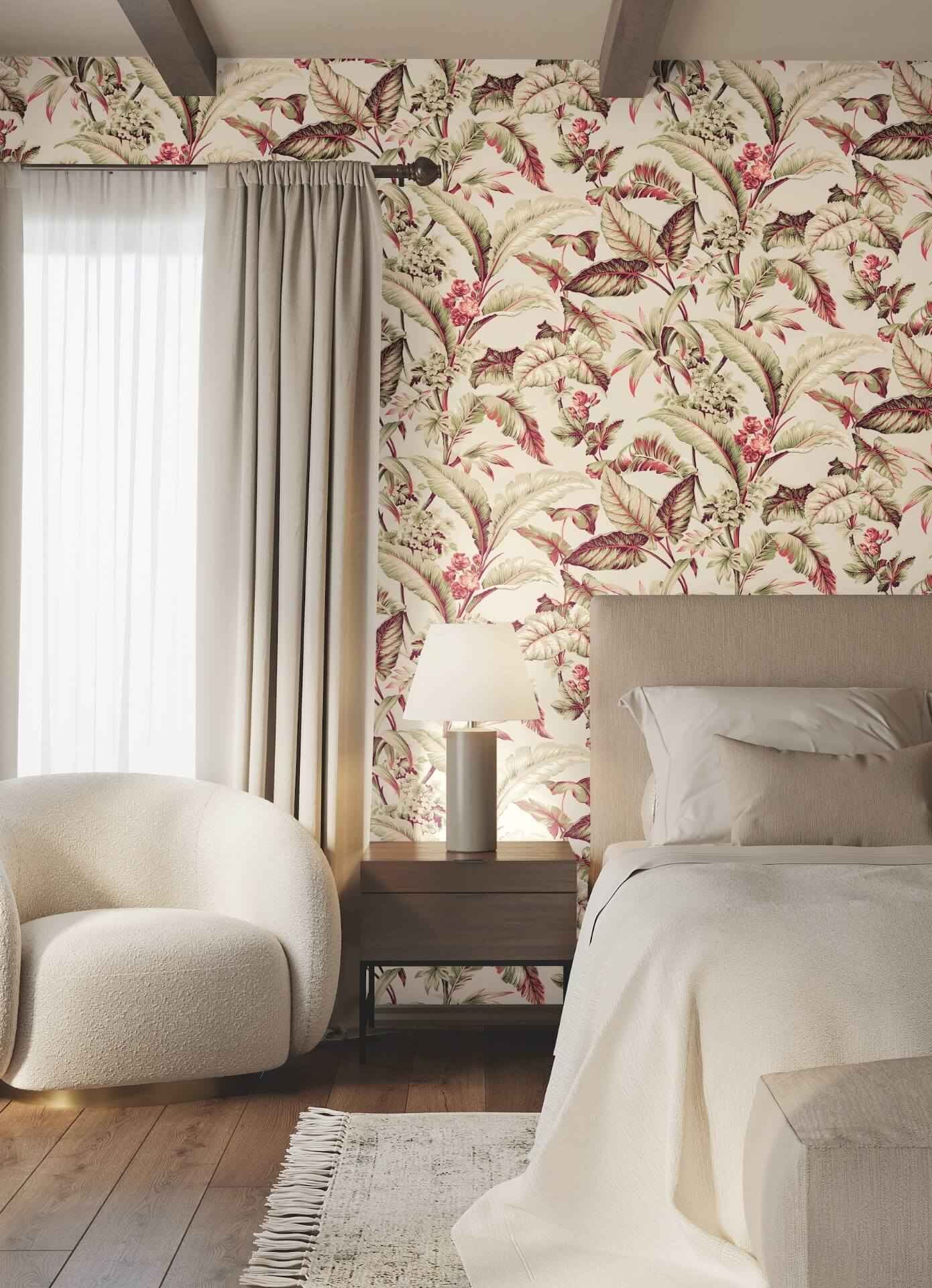 Mystic Isle Taupe Wallpaper - York Wallcoverings - GT4501 - York Wallcoverings Wallpaper