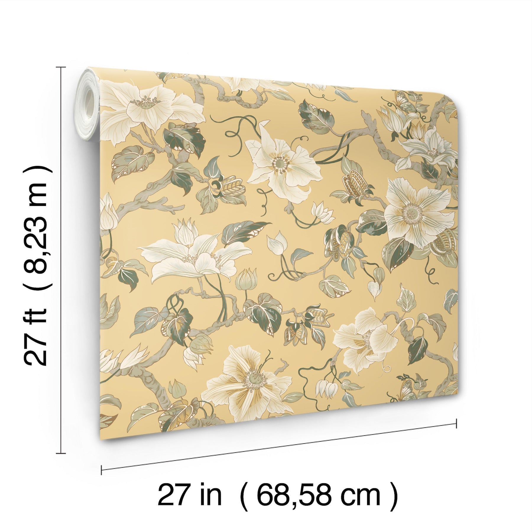 marguerite-vine-wallpaper-yellow-york-wallcoverings-gt4515