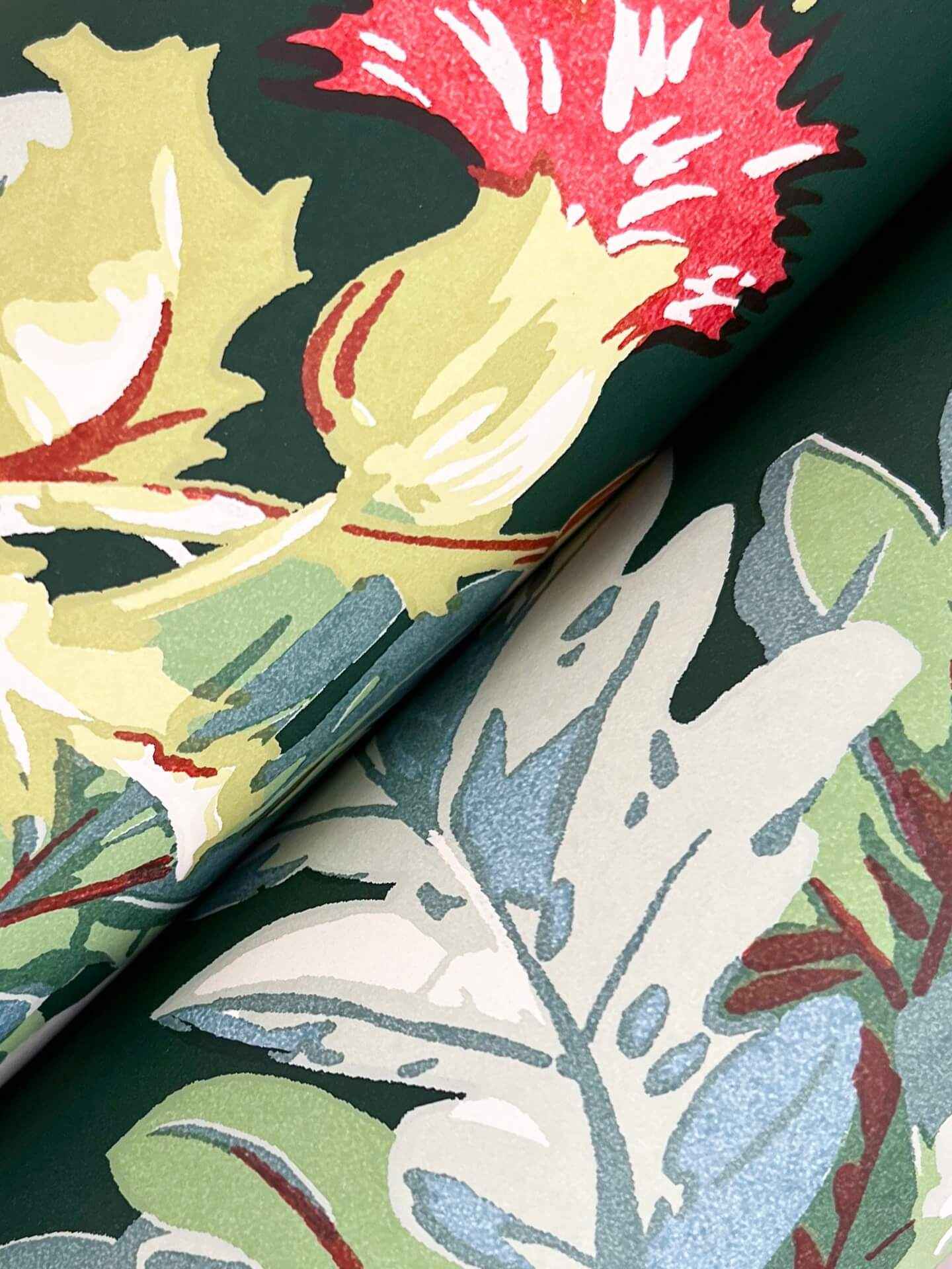 Briarwood Green Wallpaper - York Wallcoverings - GT4525 - York Wallcoverings Wallpaper