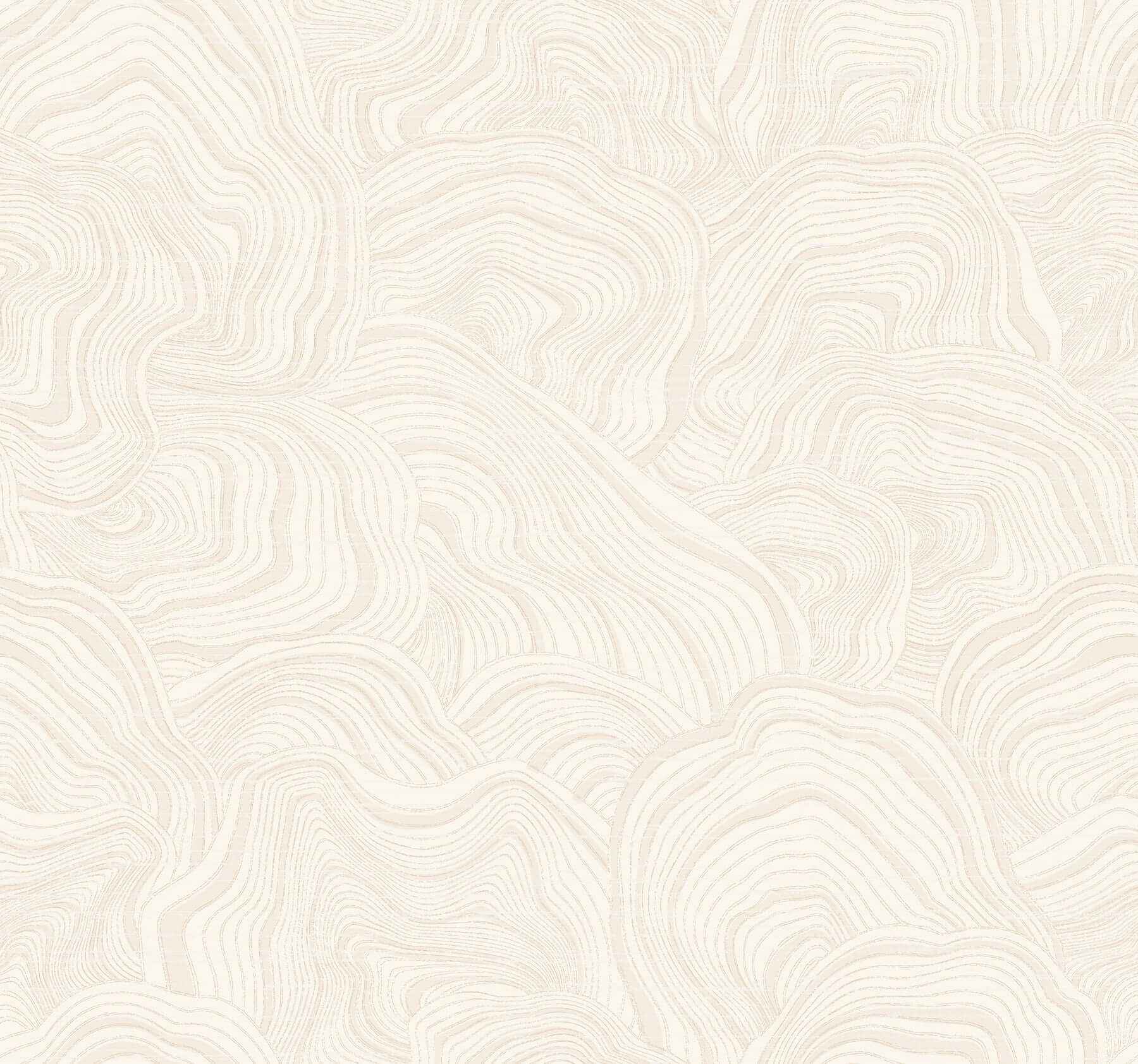 Geodes White Wallpaper - York Wallcoverings - GT4529