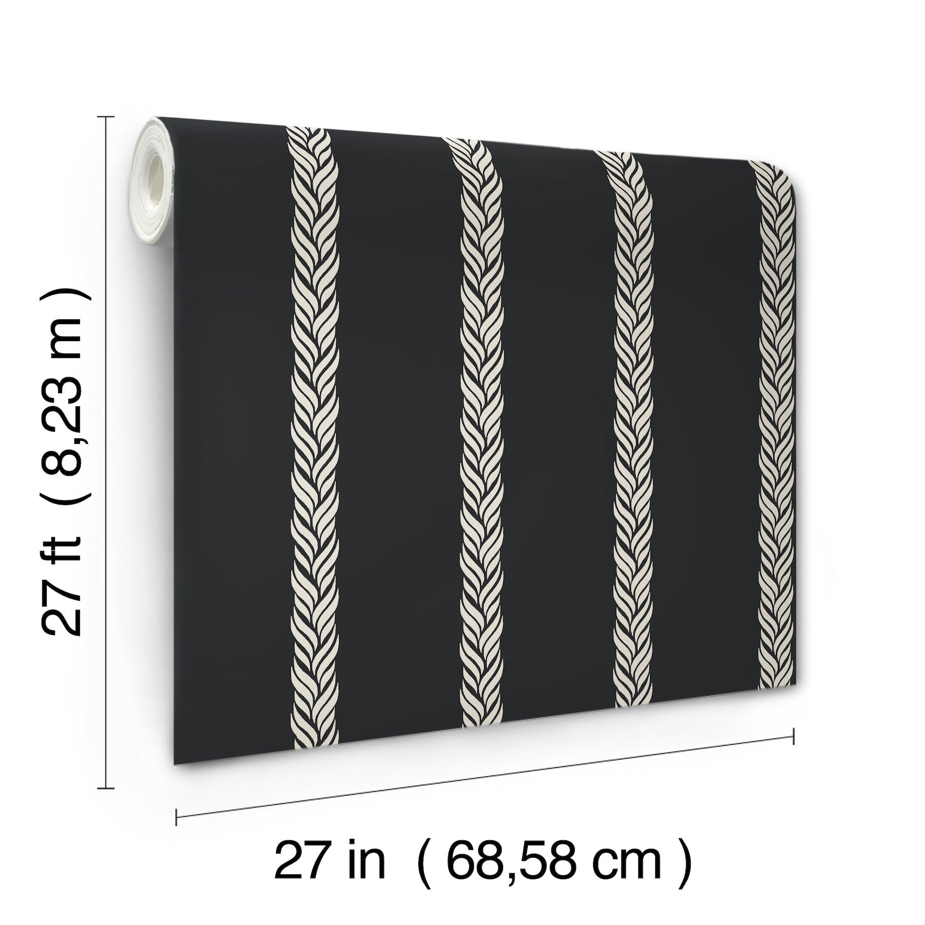 braided-stripe-wallpaper-black-york-wallcoverings-gt4542
