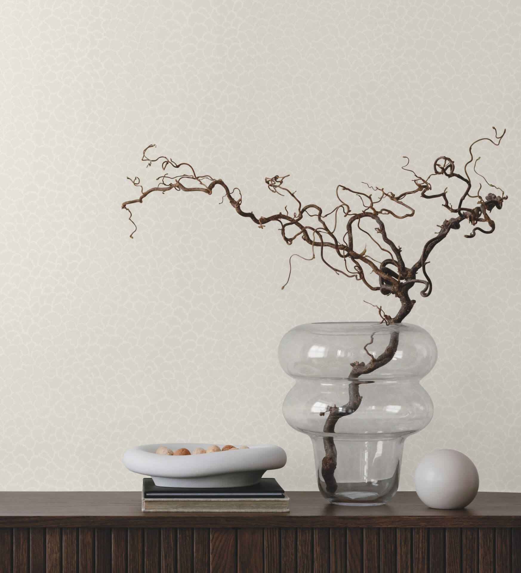 Nadie White Wallpaper - York Wallcoverings - GT4576 - York Wallcoverings Wallpaper