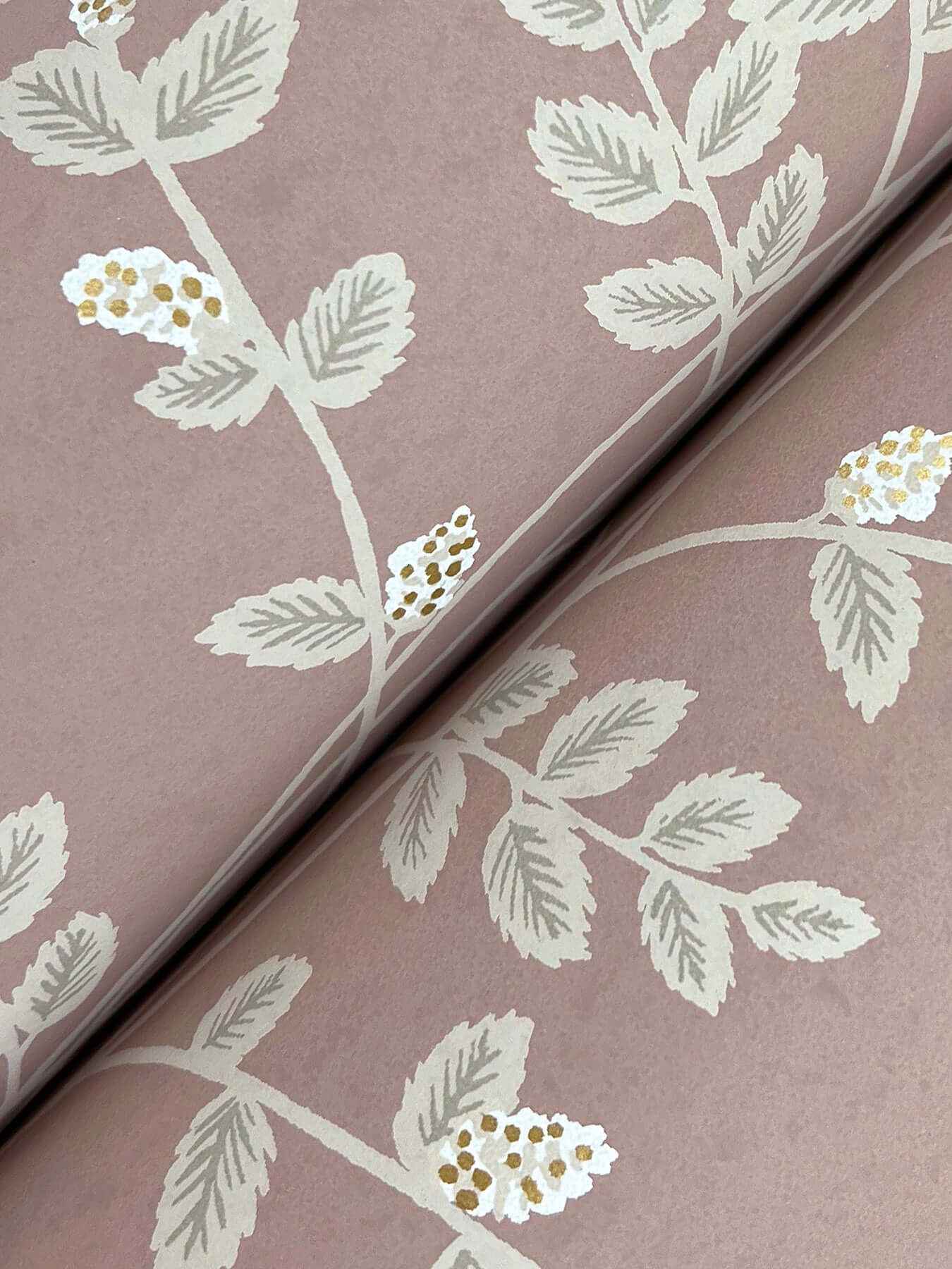 Climbing Vine Rose Wallpaper - York Wallcoverings - RF7426 - York Wallcoverings Wallpaper
