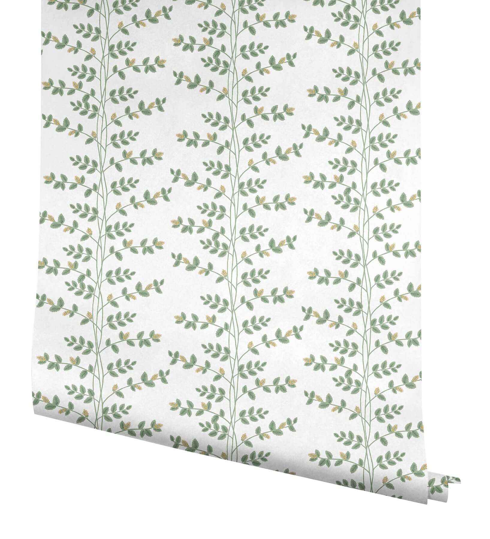 Climbing Vine Gold Wallpaper - York Wallcoverings - RF7424 - York Wallcoverings Wallpaper
