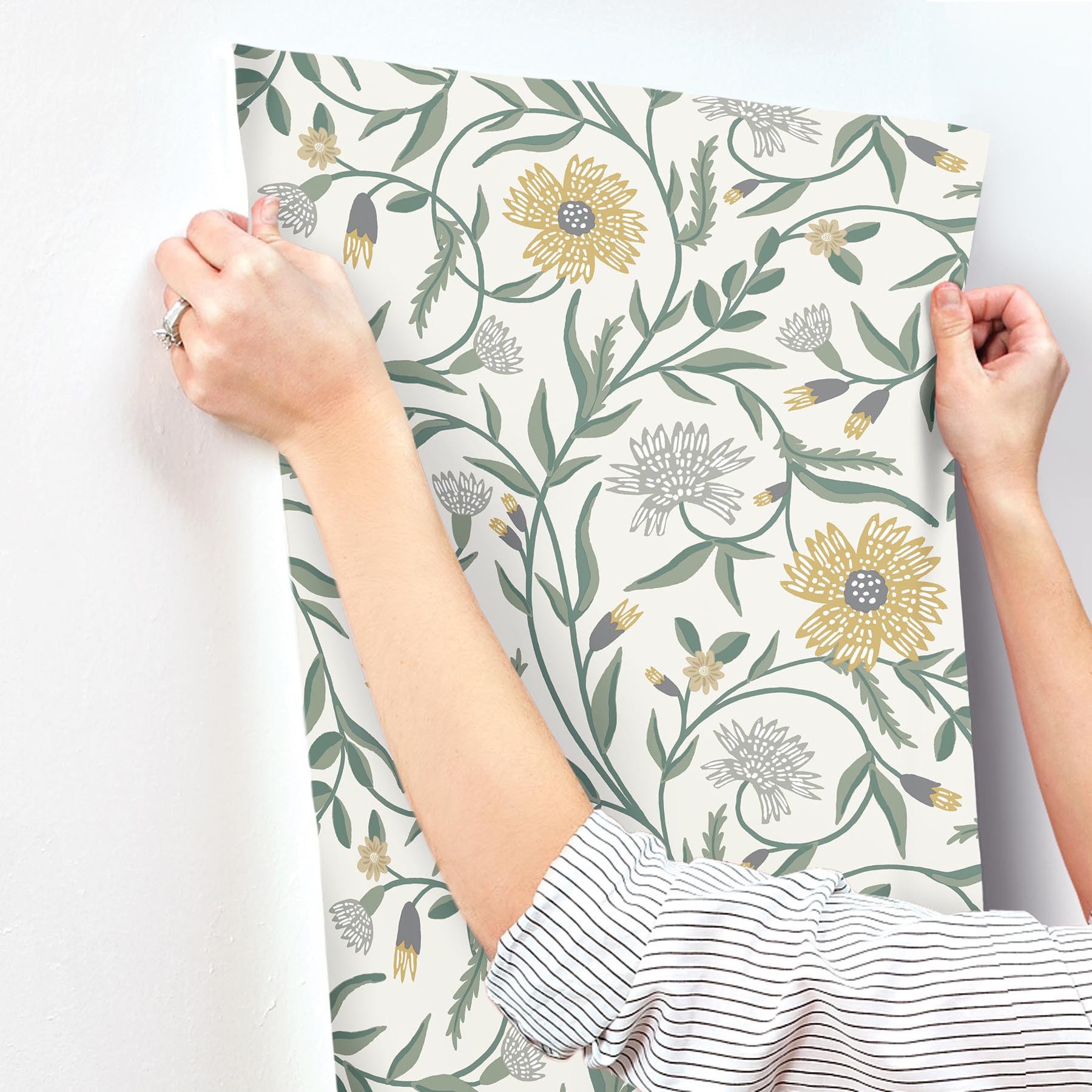 aster-wallpaper-linen-gold-york-wallcoverings-rf7432