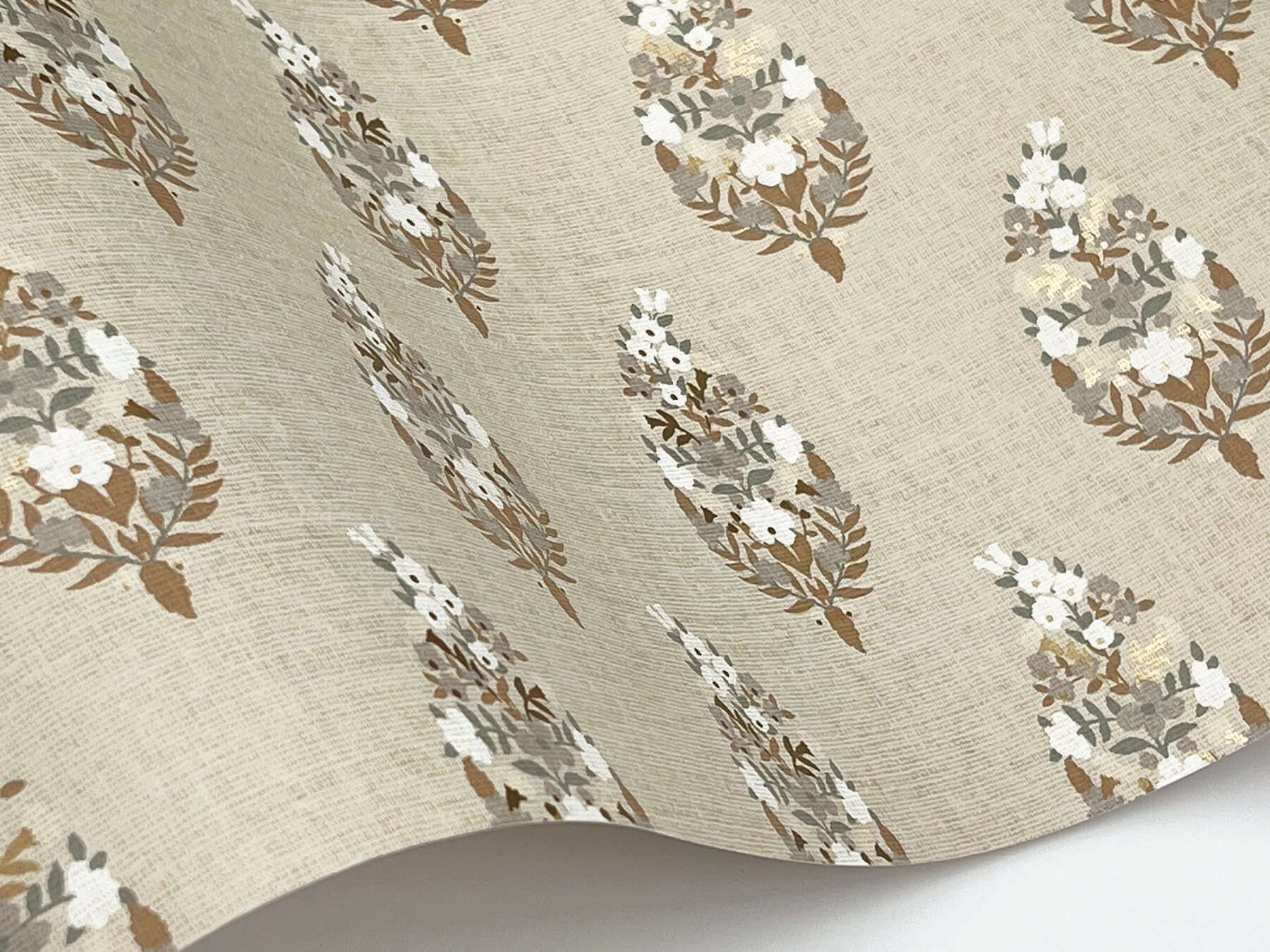 paisley-wallpaper-linen-york-wallcoverings-rf7474 - York Wallcoverings Wallpaper