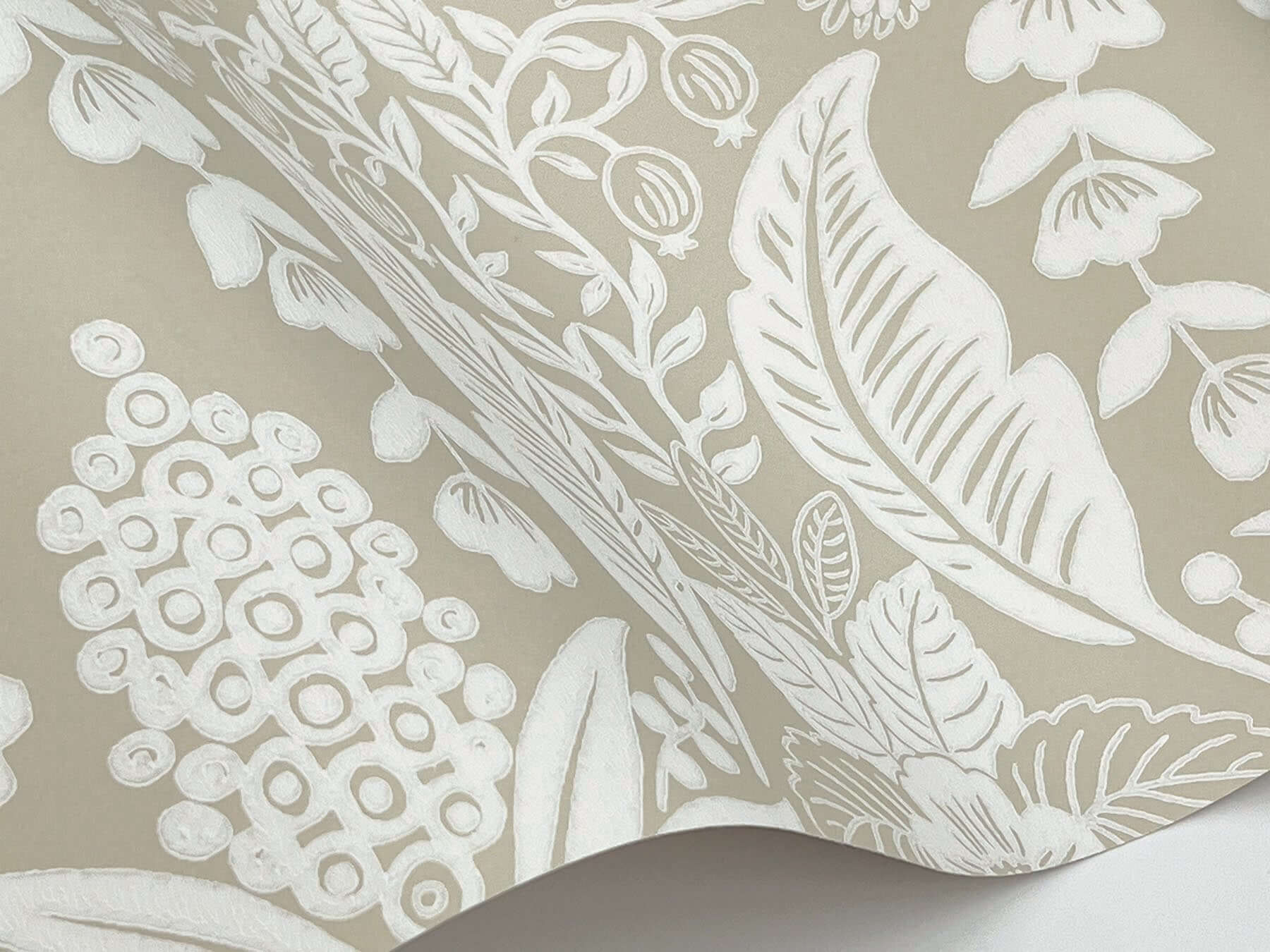 pineapple-damask-wallpaper-linen-york-wallcoverings-rf7485 - York Wallcoverings Wallpaper