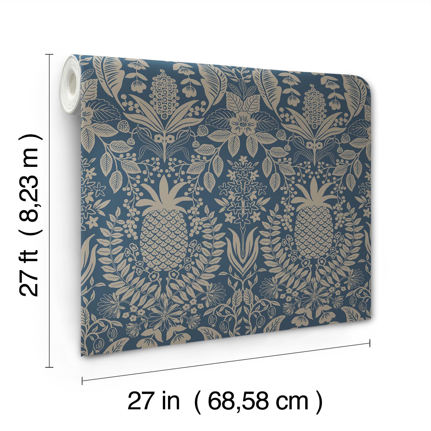 pineapple-damask-wallpaper-navy-york-wallcoverings-rf7486