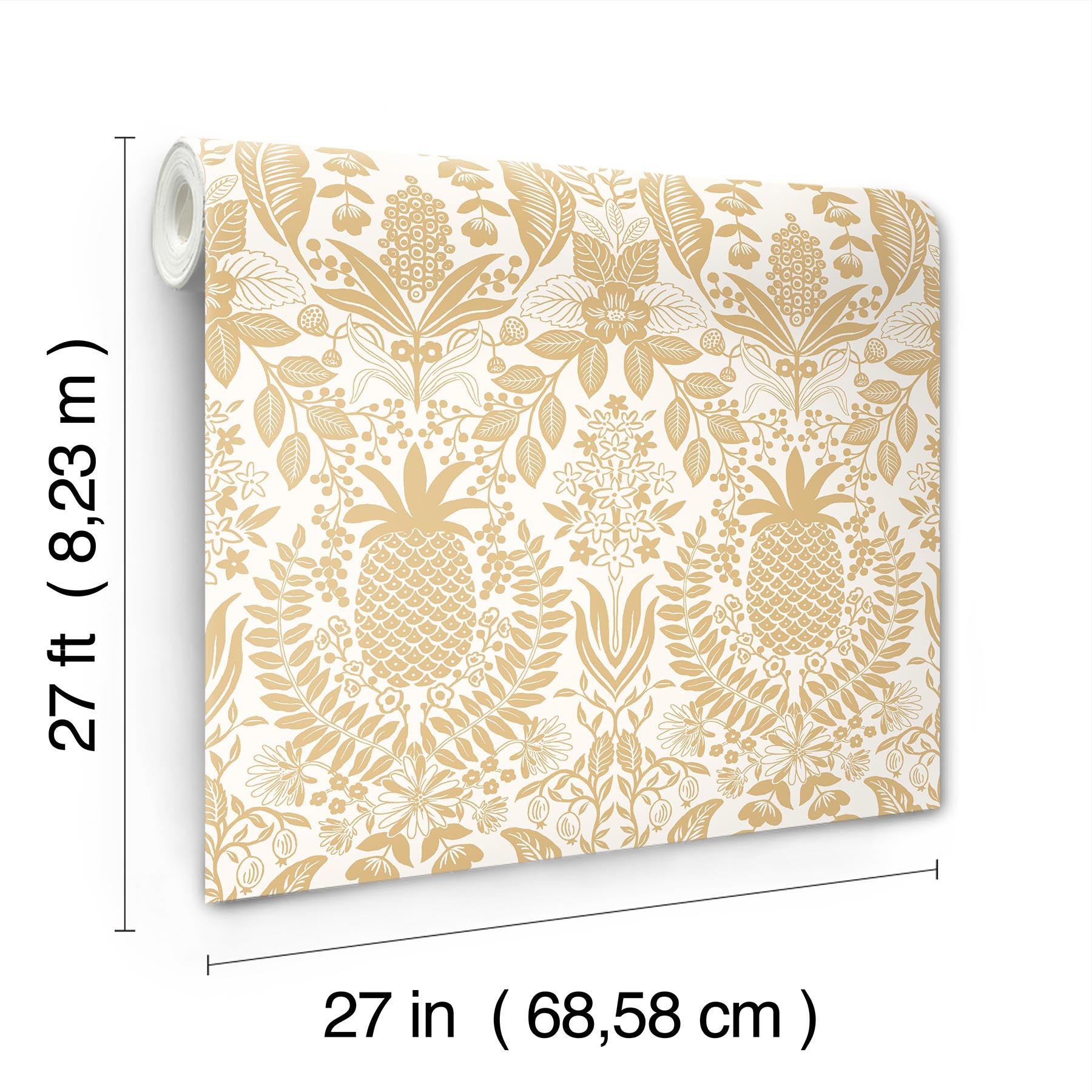 pineapple-damask-wallpaper-white-gold-york-wallcoverings-rf7482