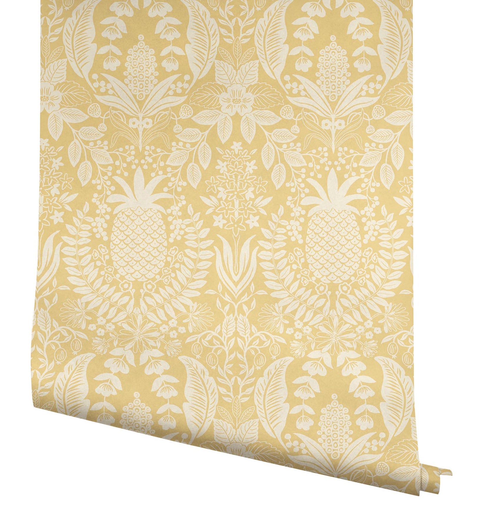 pineapple-damask-wallpaper-yellow-york-wallcoverings-rf7481