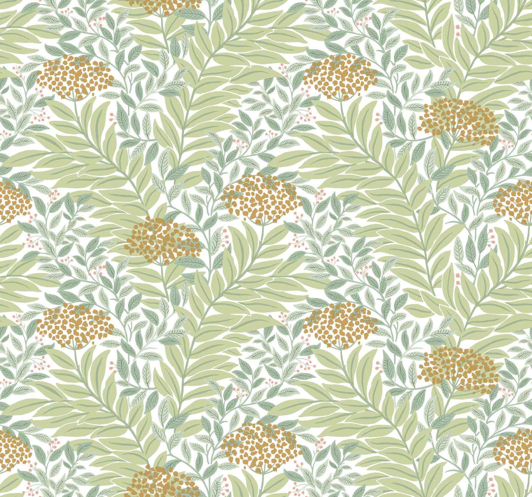 Highgrove White Wallpaper - York Wallcoverings - RF7501 - York Wallcoverings Wallpaper