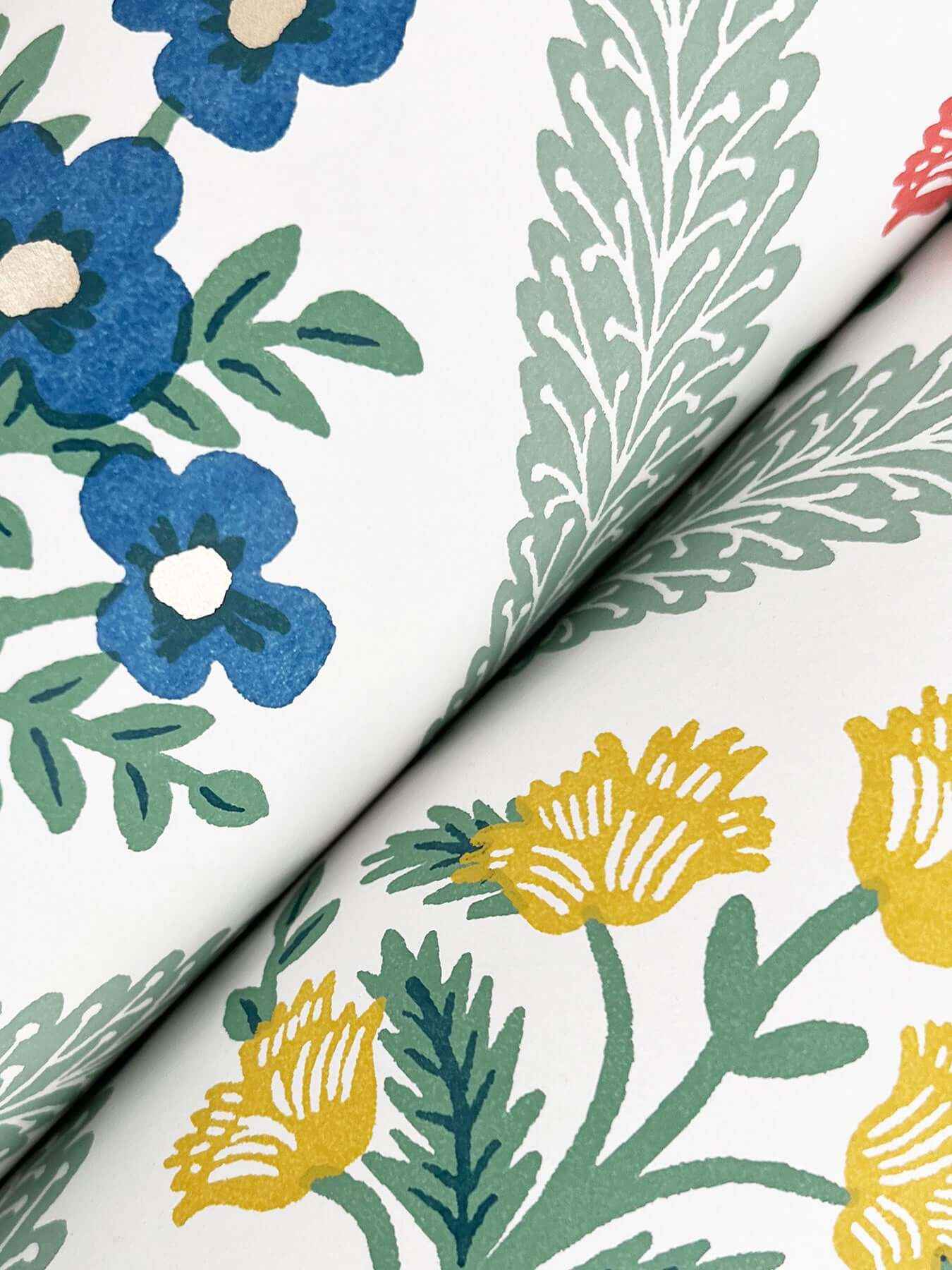 Estee Garden Sage Wallpaper - York Wallcoverings - RF7513 - York Wallcoverings Wallpaper