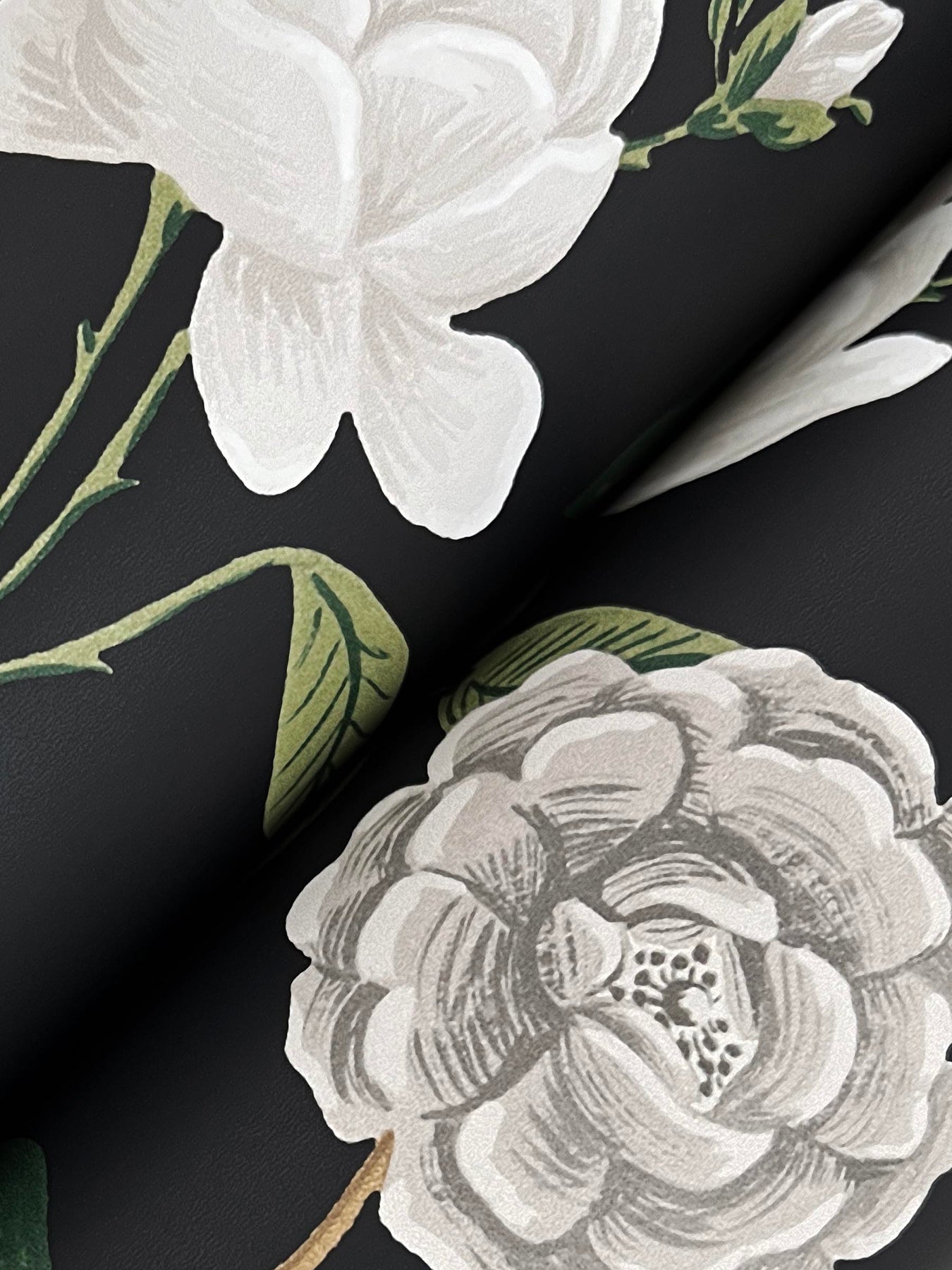 roses-wallpaper-black-york-wallcoverings-rf7542