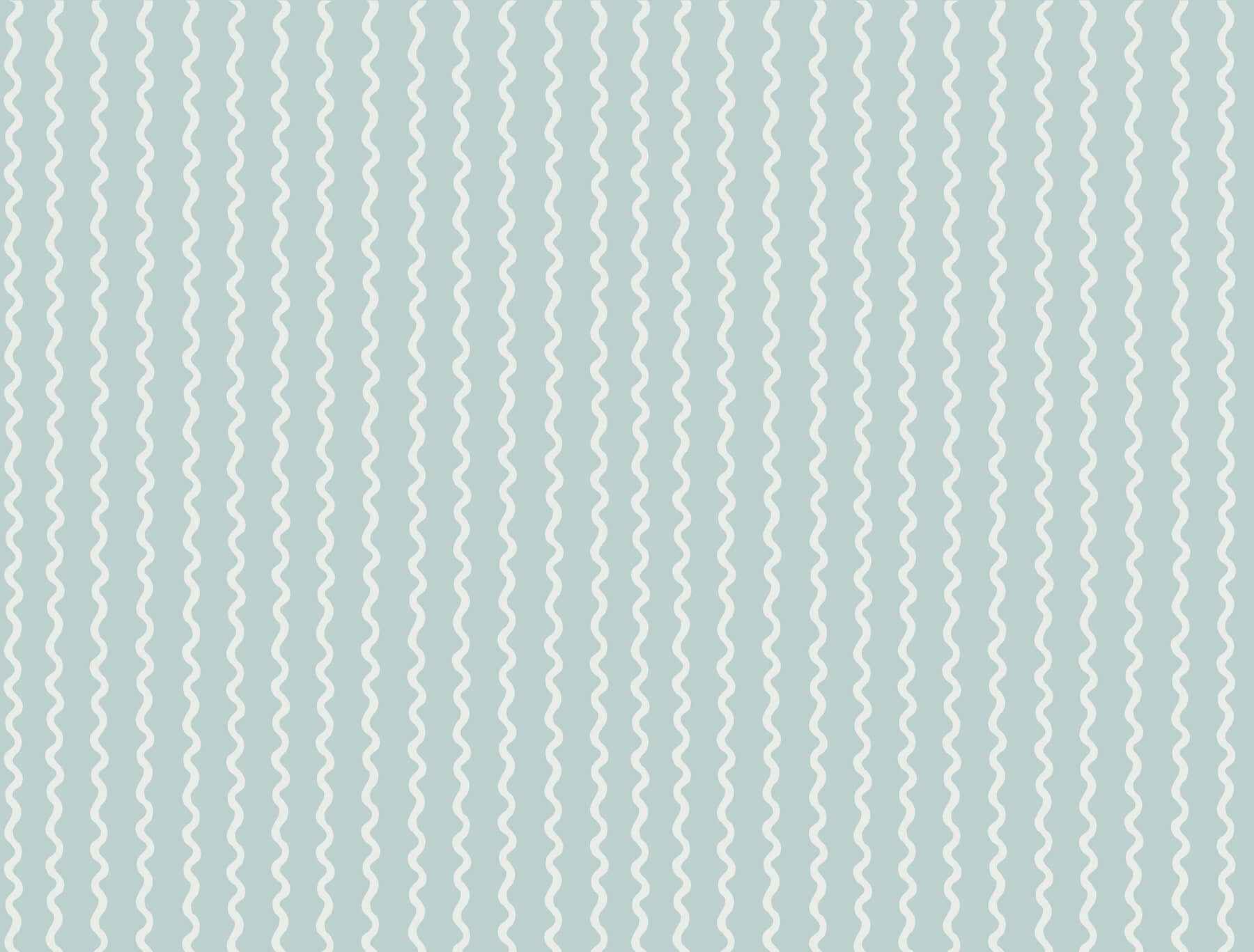 Rickrack Light Blue Wallpaper - York Wallcoverings - RF7552