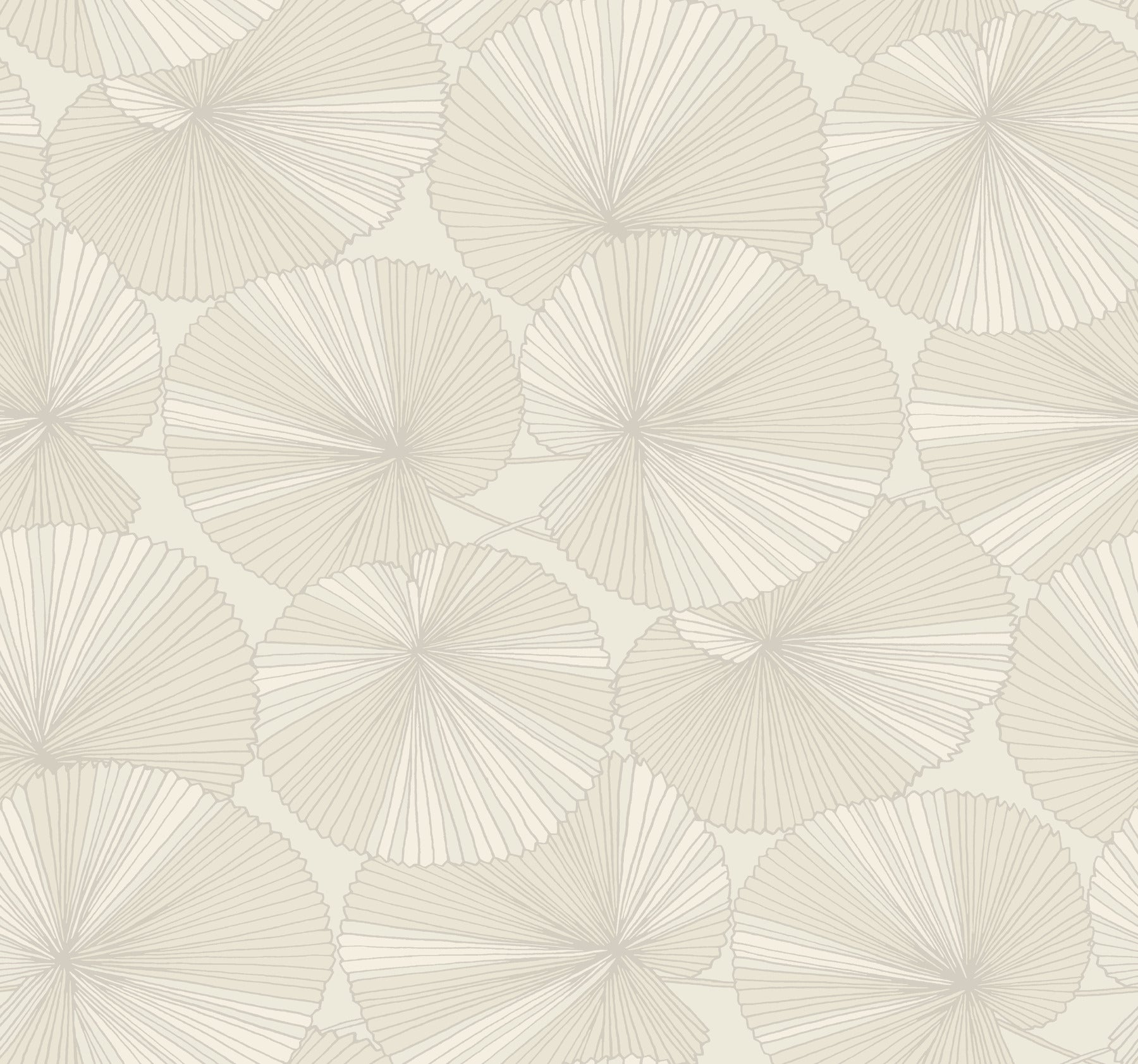 layered-lily-pads-wallpaper-cream-york-wallcoverings-nt6115