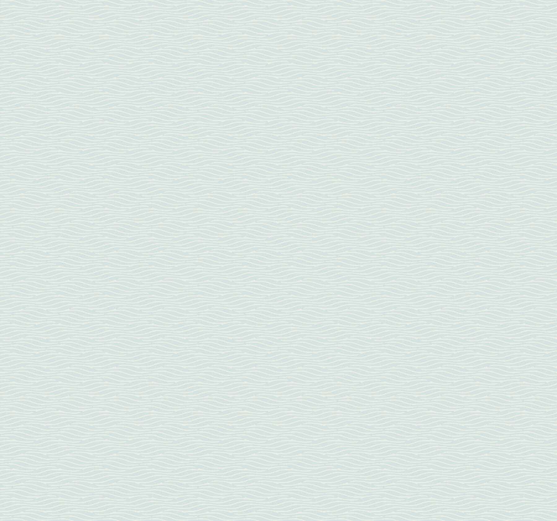 Elevated Blue Waves Wallpaper - York Wallcoverings - NT6155