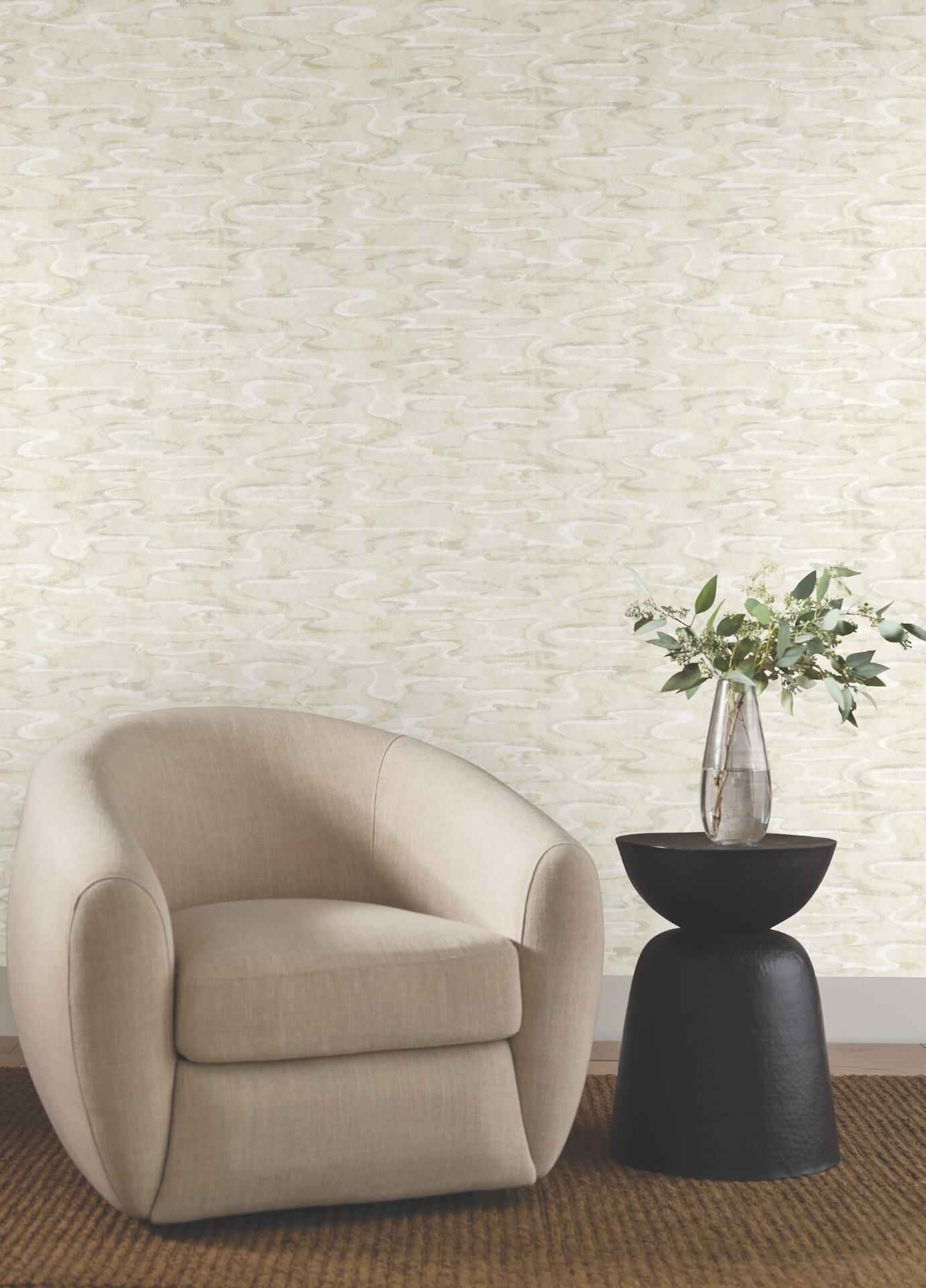 Dreamland Oyster Wallpaper - York Wallcoverings - NT6172 - York Wallcoverings Wallpaper