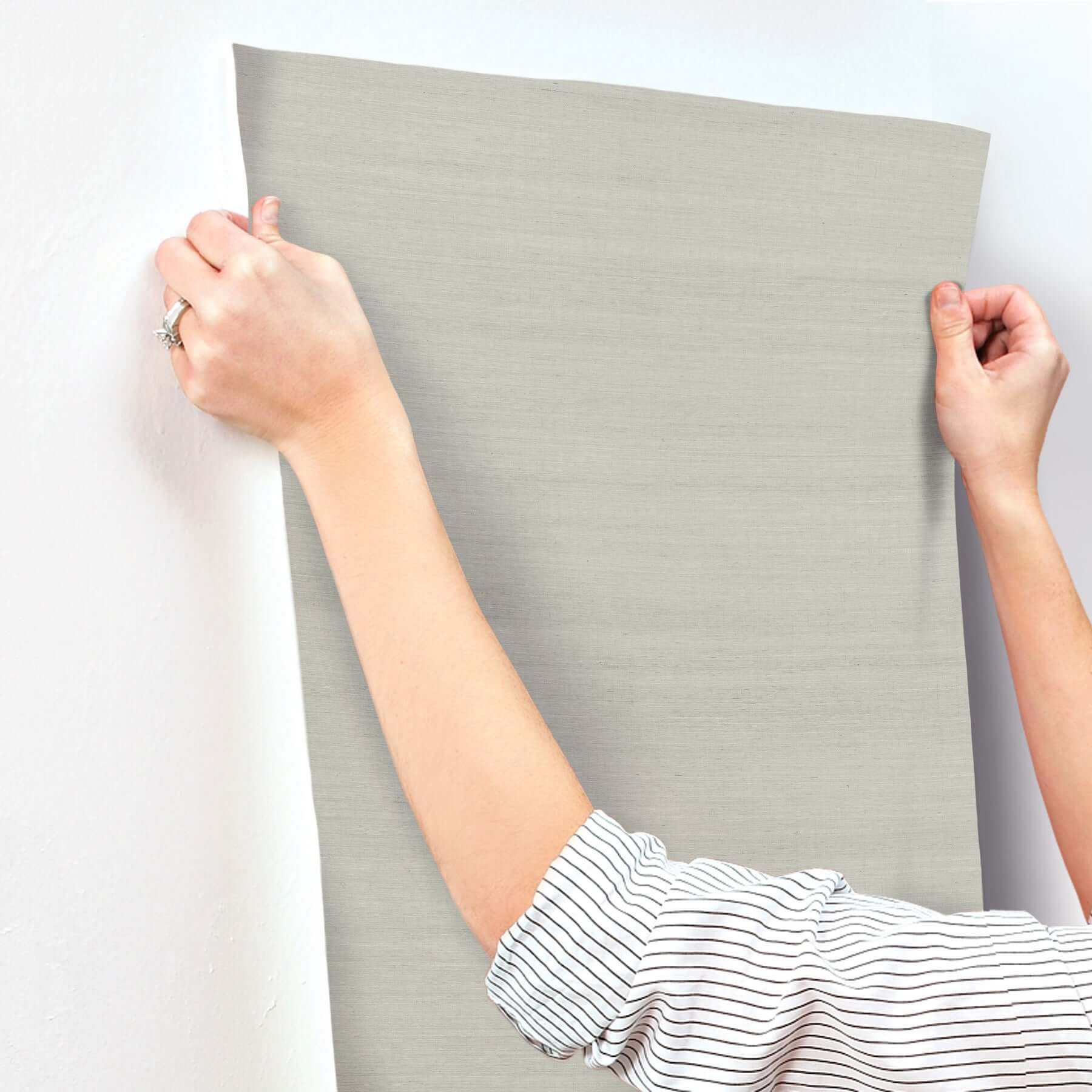 plain-grey-grass-wallpaper-york-wallcoverings-gv0167mh - York Wallcoverings Wallpaper