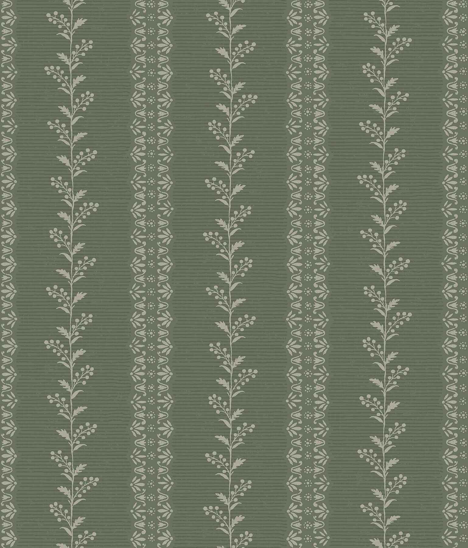 Everleigh Pine Wallpaper - York Wallcoverings - MF4767