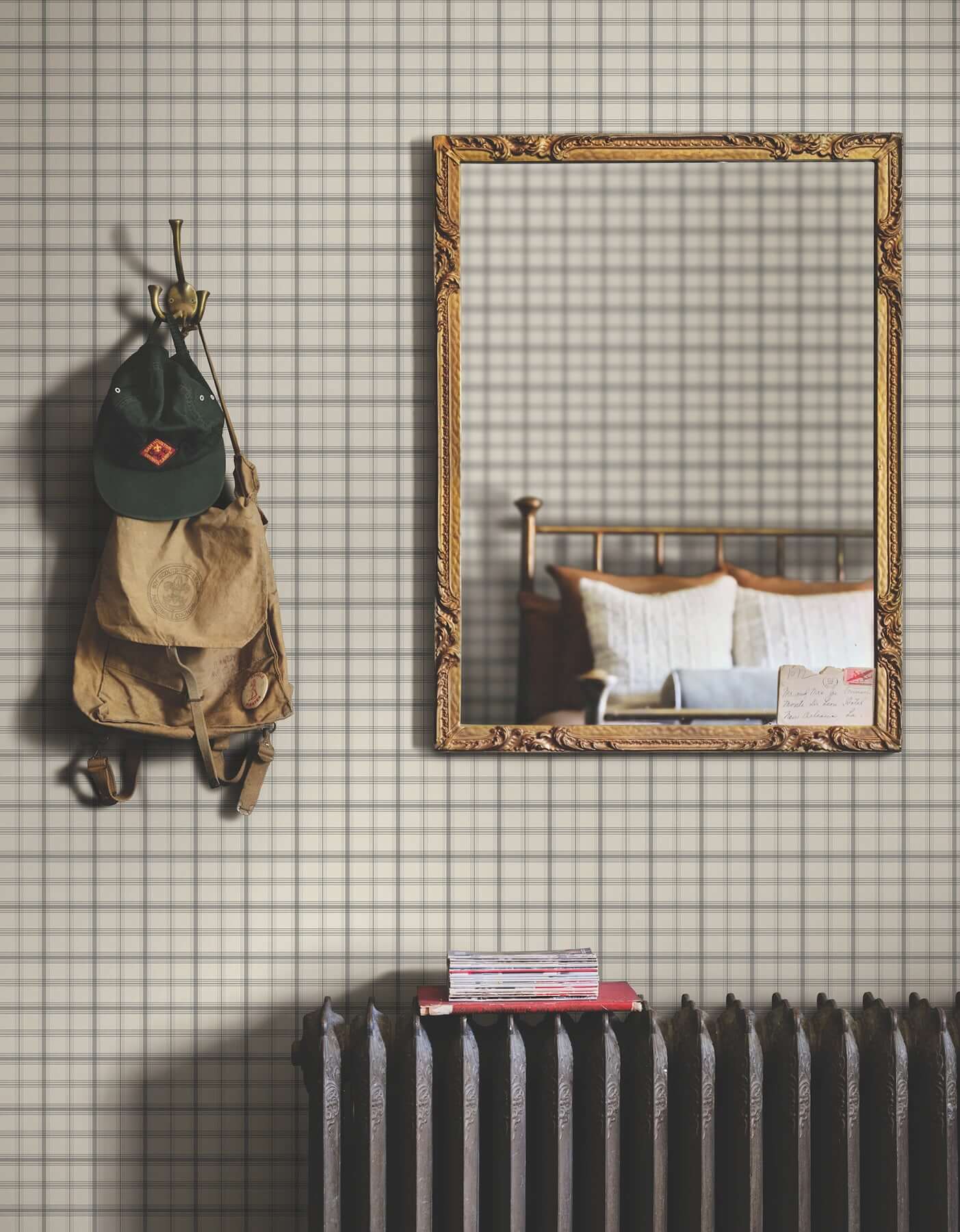 hunter-charcoal-wallpaper-york-wallcoverings-mf4792 - York Wallcoverings Wallpaper