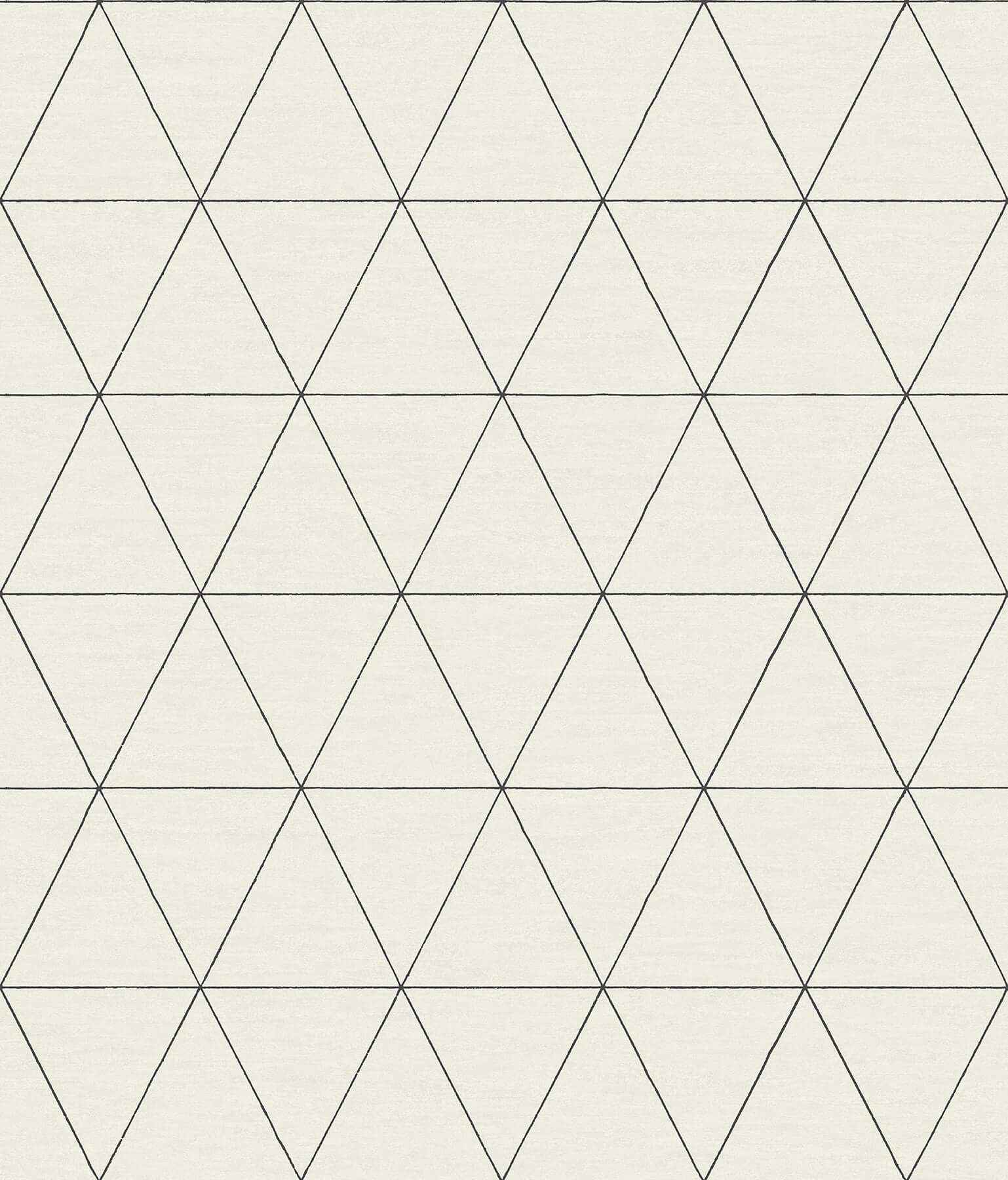 Ridge White & Black Wallpaper - York Wallcoverings - OM3615