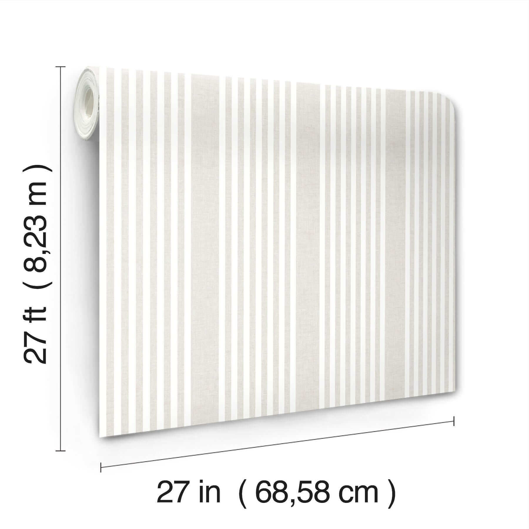 french-soft-linen-stripe-wallpaper-york-wallcoverings-sr1581mh - York Wallcoverings Wallpaper