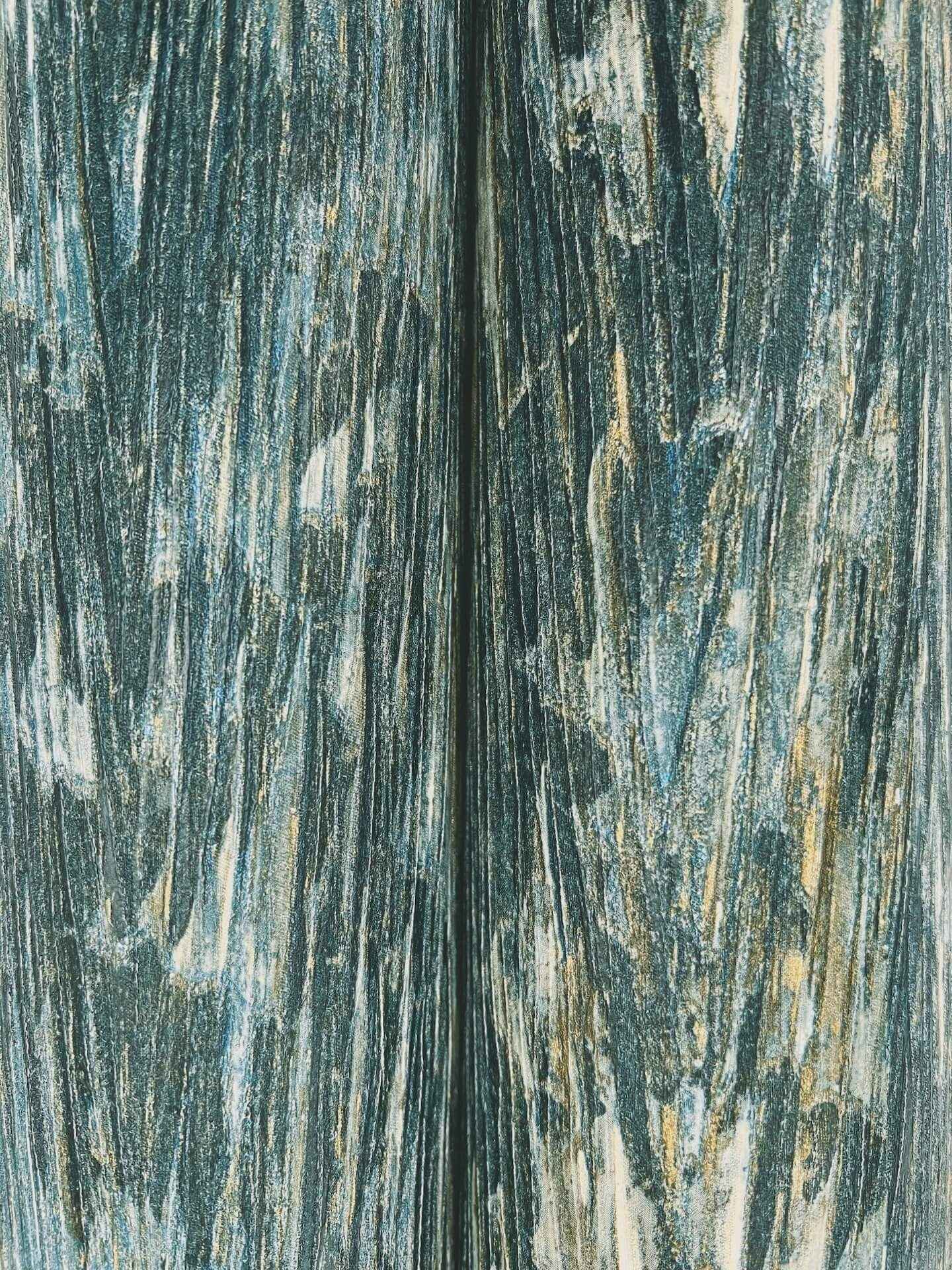 Gilded Plume Teal Wallpaper - York Wallcoverings - FM1001 - York Wallcoverings Wallpaper