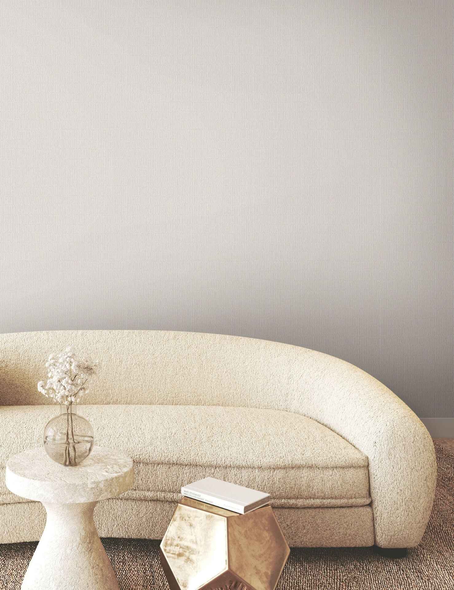 Tectonic Texture White & Silver Wallpaper - York Wallcoverings - FM1012 - York Wallcoverings Wallpaper