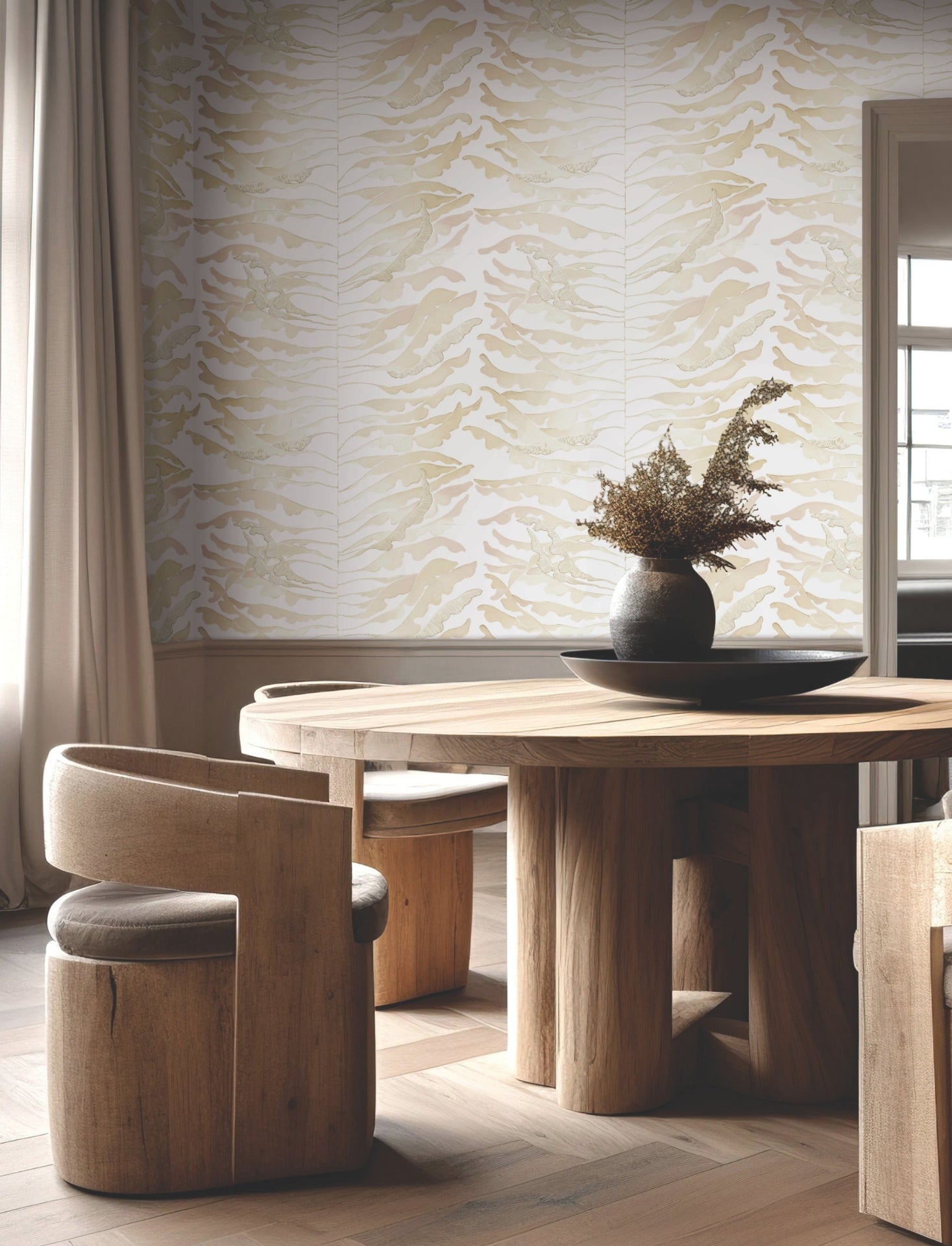 leaf-column-wallpaper-clay-york-wallcoverings-fm1041