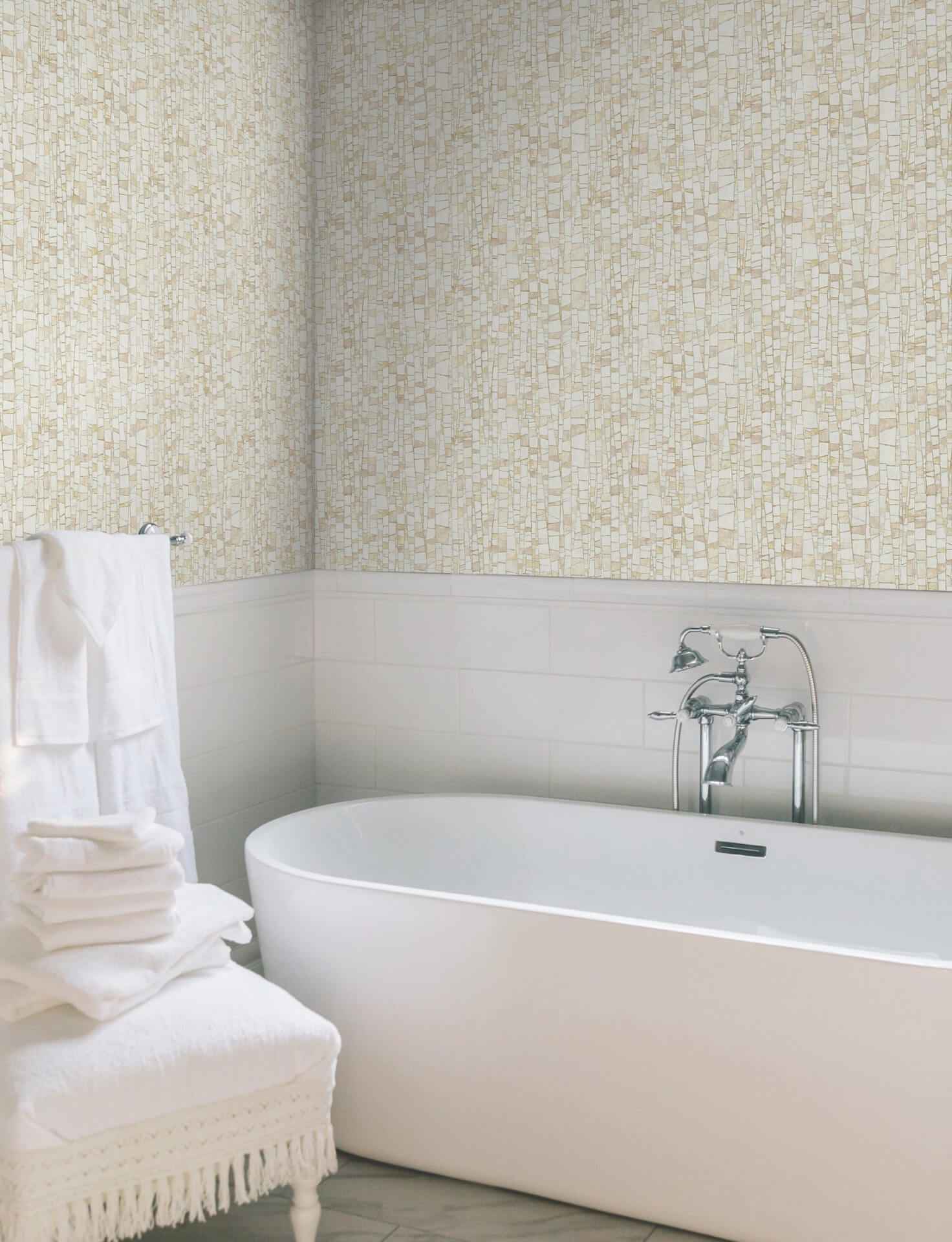 Kaleidoscopic Sun Baked Wallpaper - York Wallcoverings - FM1082