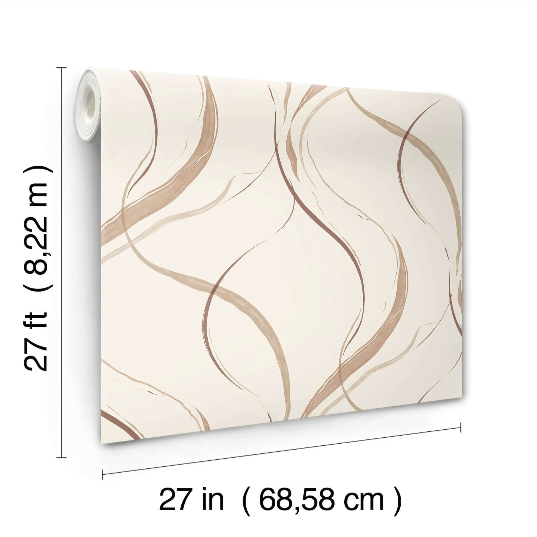 ink-flow-baked-clay-wallpaper-york-wallcoverings-fm1091 - York Wallcoverings Wallpaper