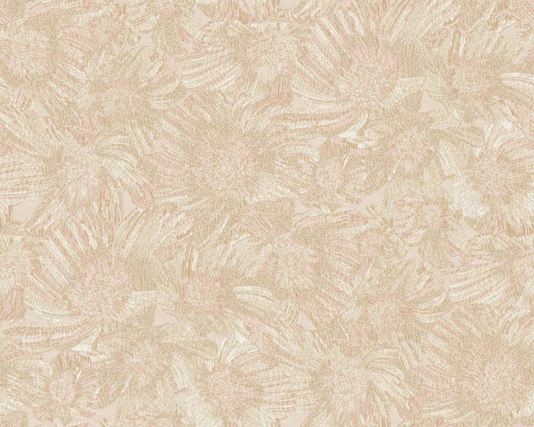 Anemoni Blush Wallpaper - York Wallcoverings - MI10503