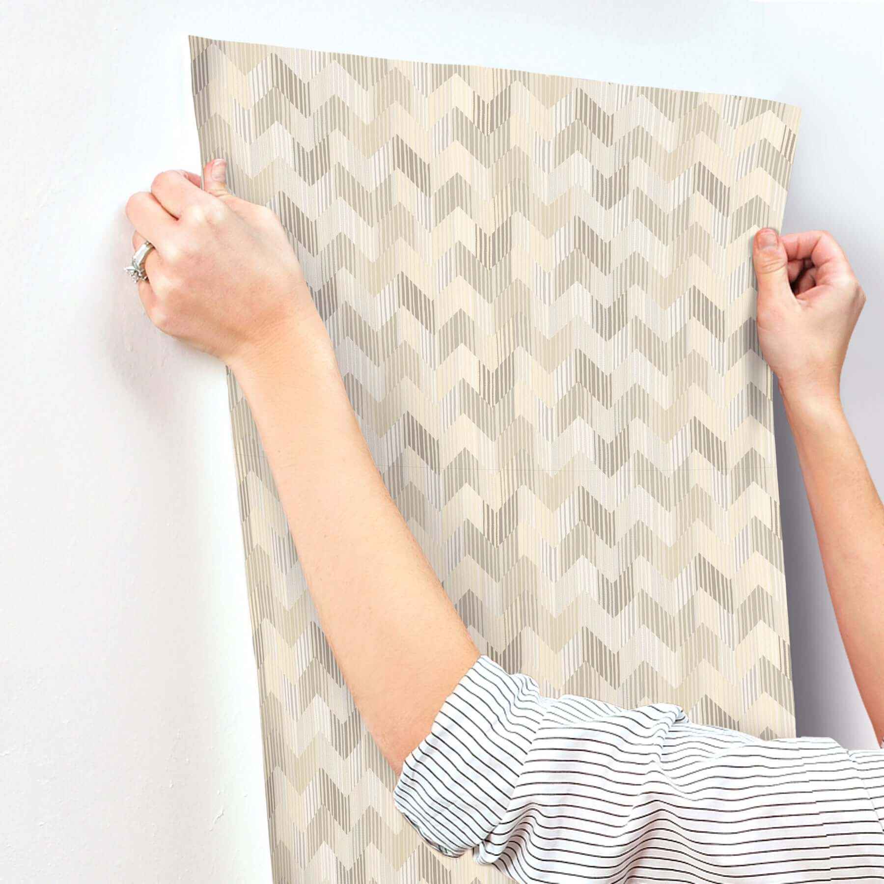 Betulle Beige Wallpaper - York Wallcoverings - MI10520 - York Wallcoverings Wallpaper