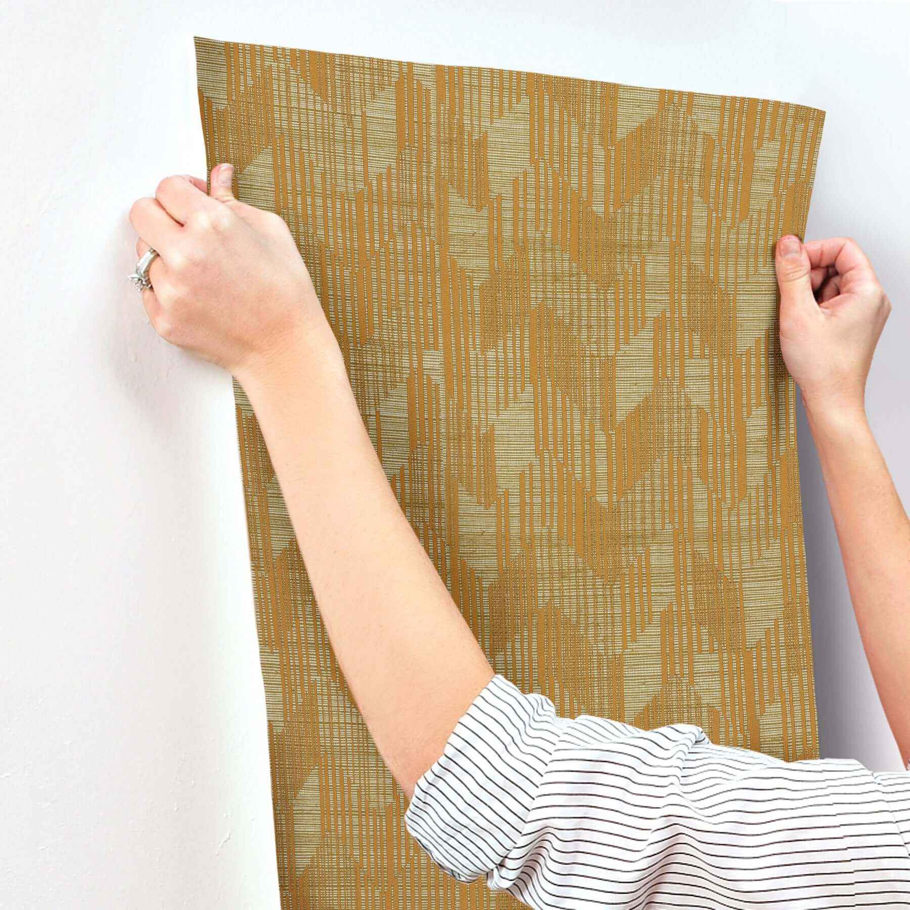 Birch Gold Wallpaper - York Wallcoverings - MI10526 - York Wallcoverings Wallpaper