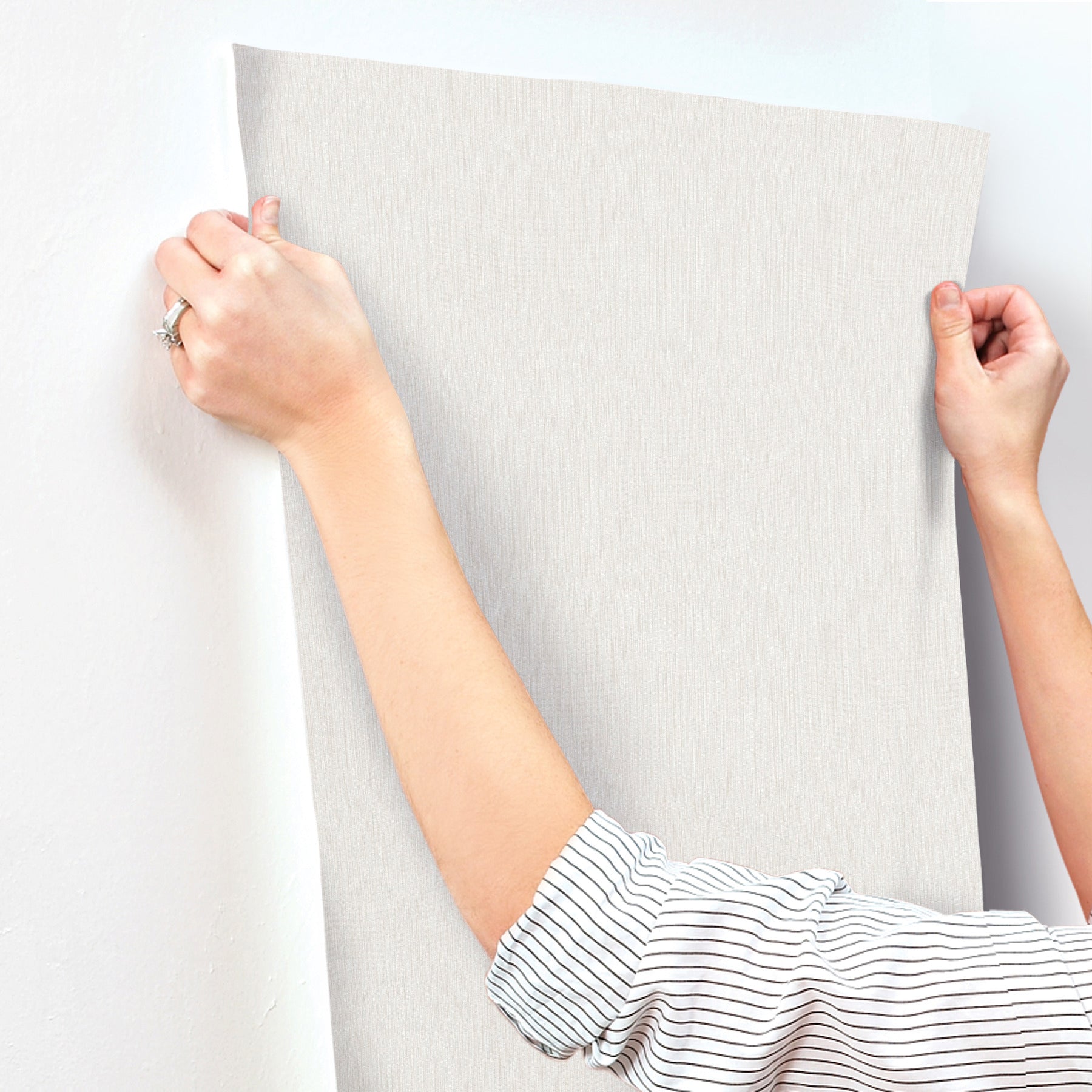 linen-light-grey-wallpaper-york-wallcoverings-mi10594 - York Wallpaper Wallpaper