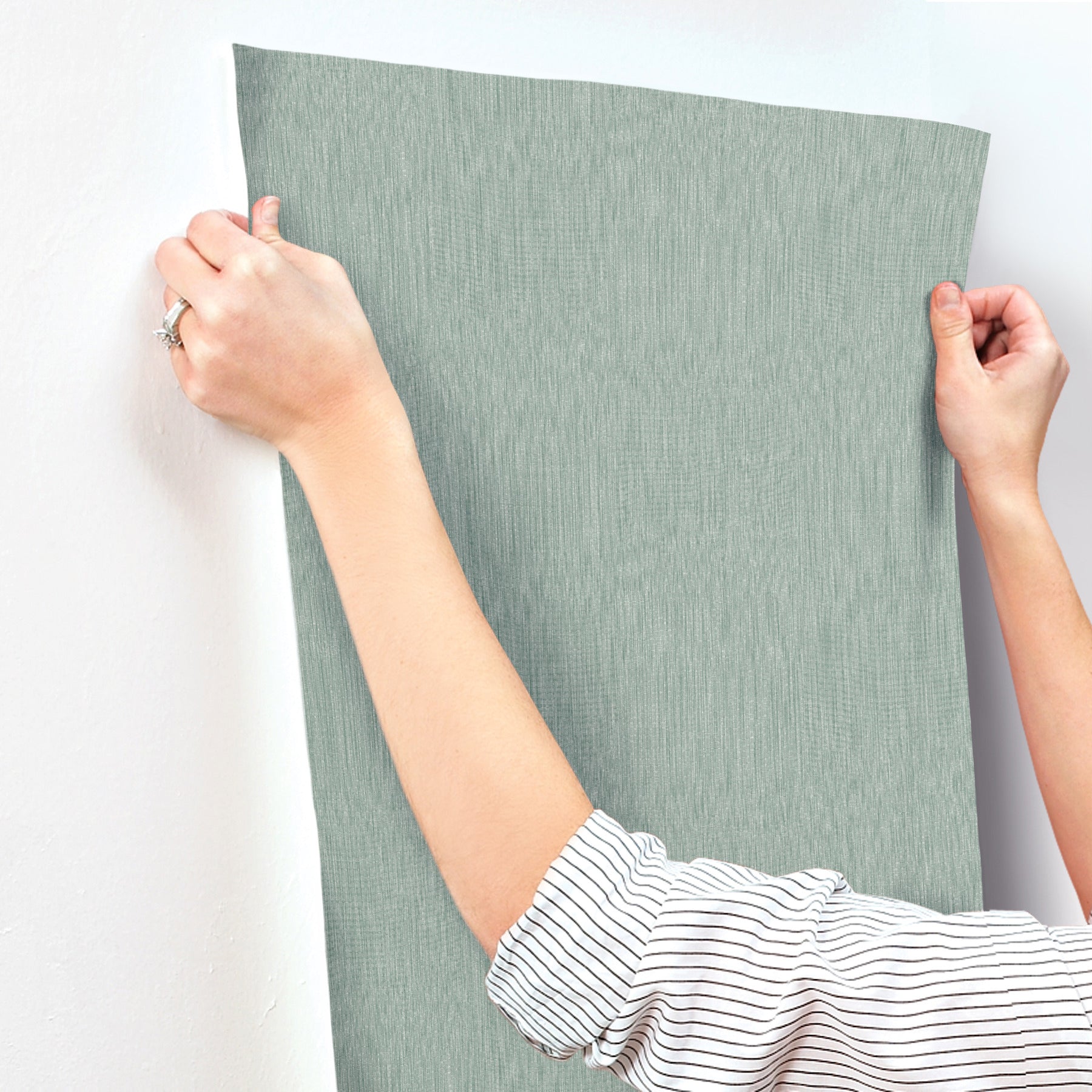 linen-teal-wallpaper-york-wallcoverings-mi10596 - York Wallpaper Wallpaper