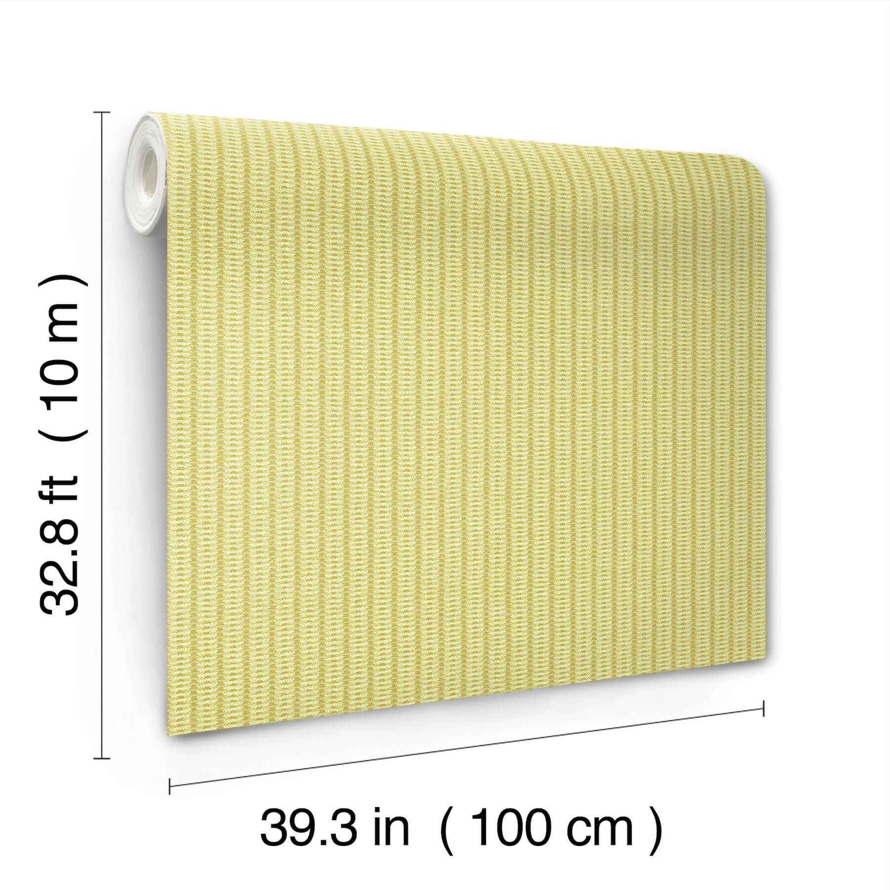 Mozart Yellow Wallpaper - York Wallcoverings - MI10544 - York Wallcoverings Wallpaper