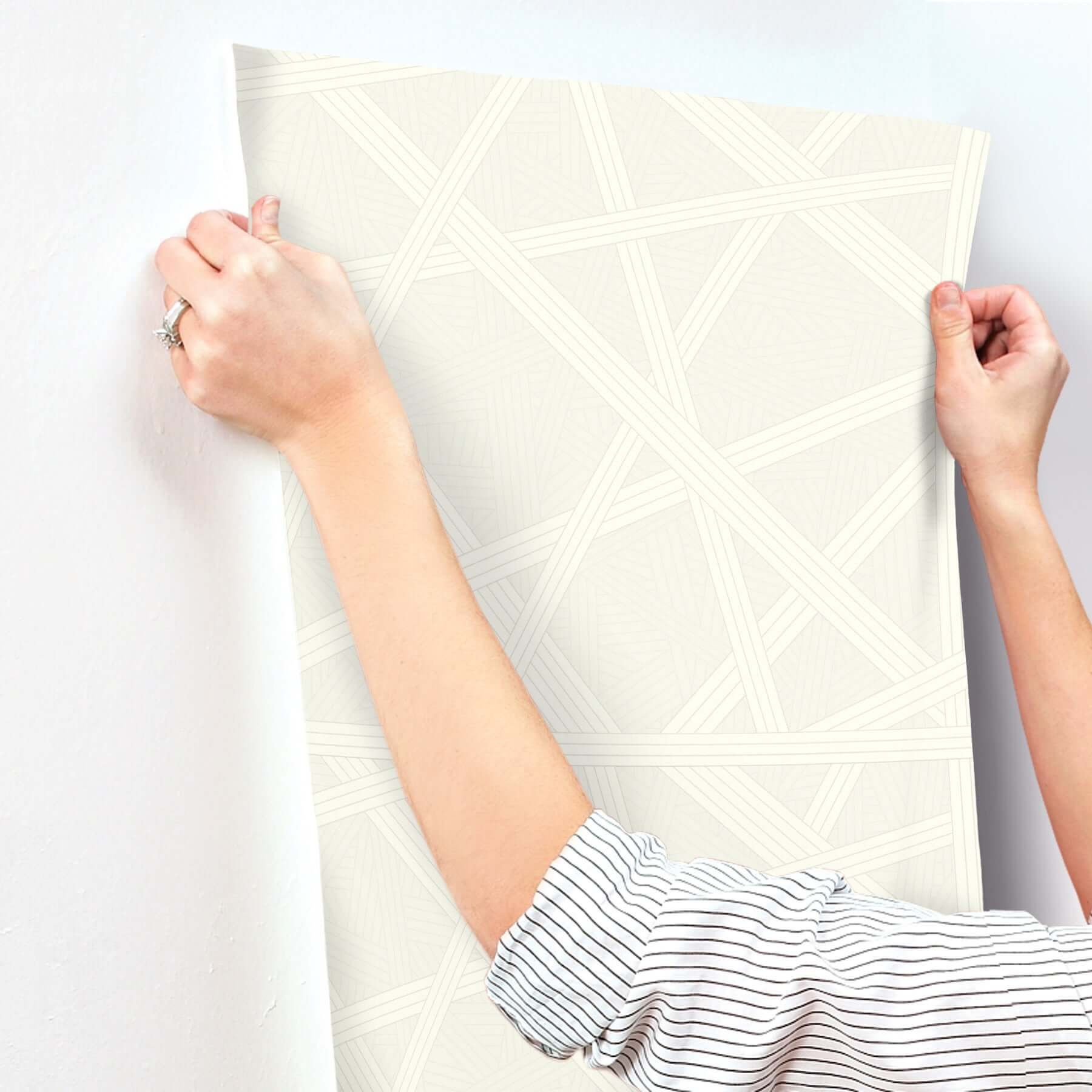 nastri-taupe-wallpaper-york-wallcoverings-mi10560 - York Wallcoverings Wallpaper