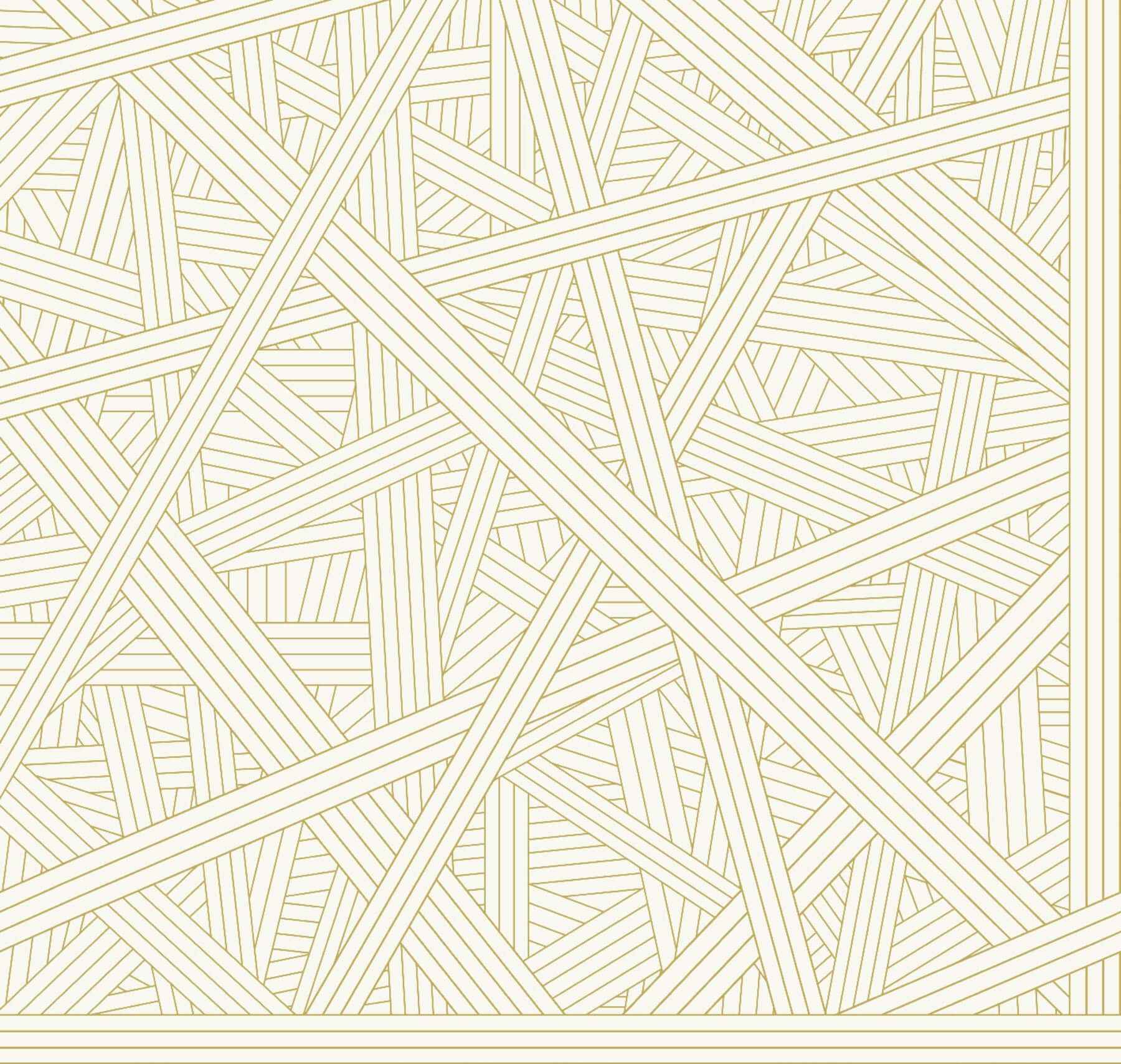 Nastri White Wallpaper - York Wallcoverings - MI10565