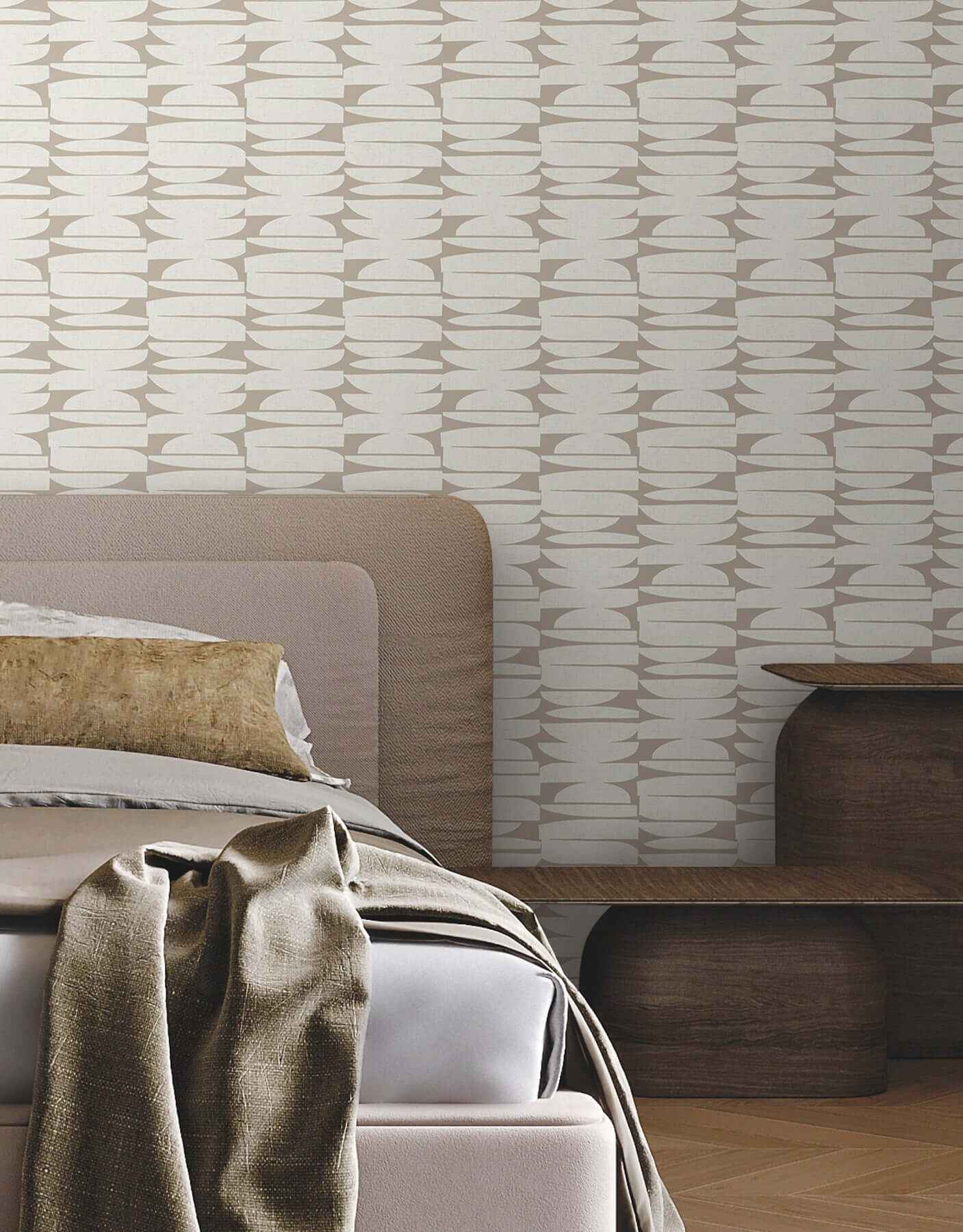 Lovely Libra Dune Wallpaper - York Wallcoverings - MT5652
