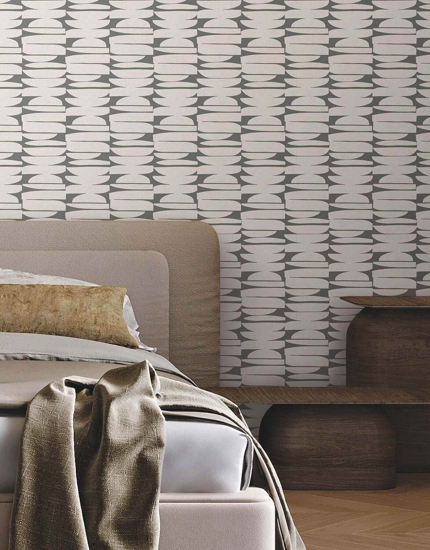 Lovely Libra Onyx Wallpaper - York Wallcoverings - MT5655