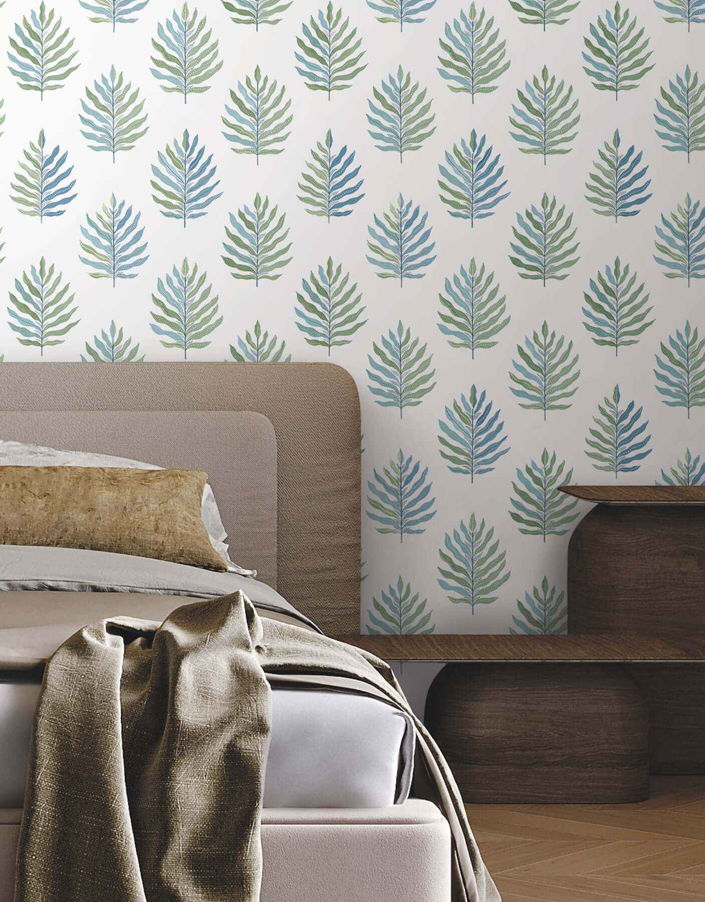 Miramar Lush Wallpaper - York Wallcoverings - MT5602 - York Wallcoverings Wallpaper