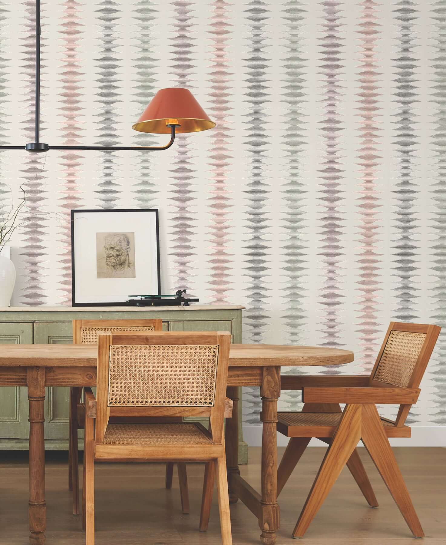 woven-desert-rose-wallpaper-york-wallcoverings-mt5644 - York Wallcoverings Wallpaper