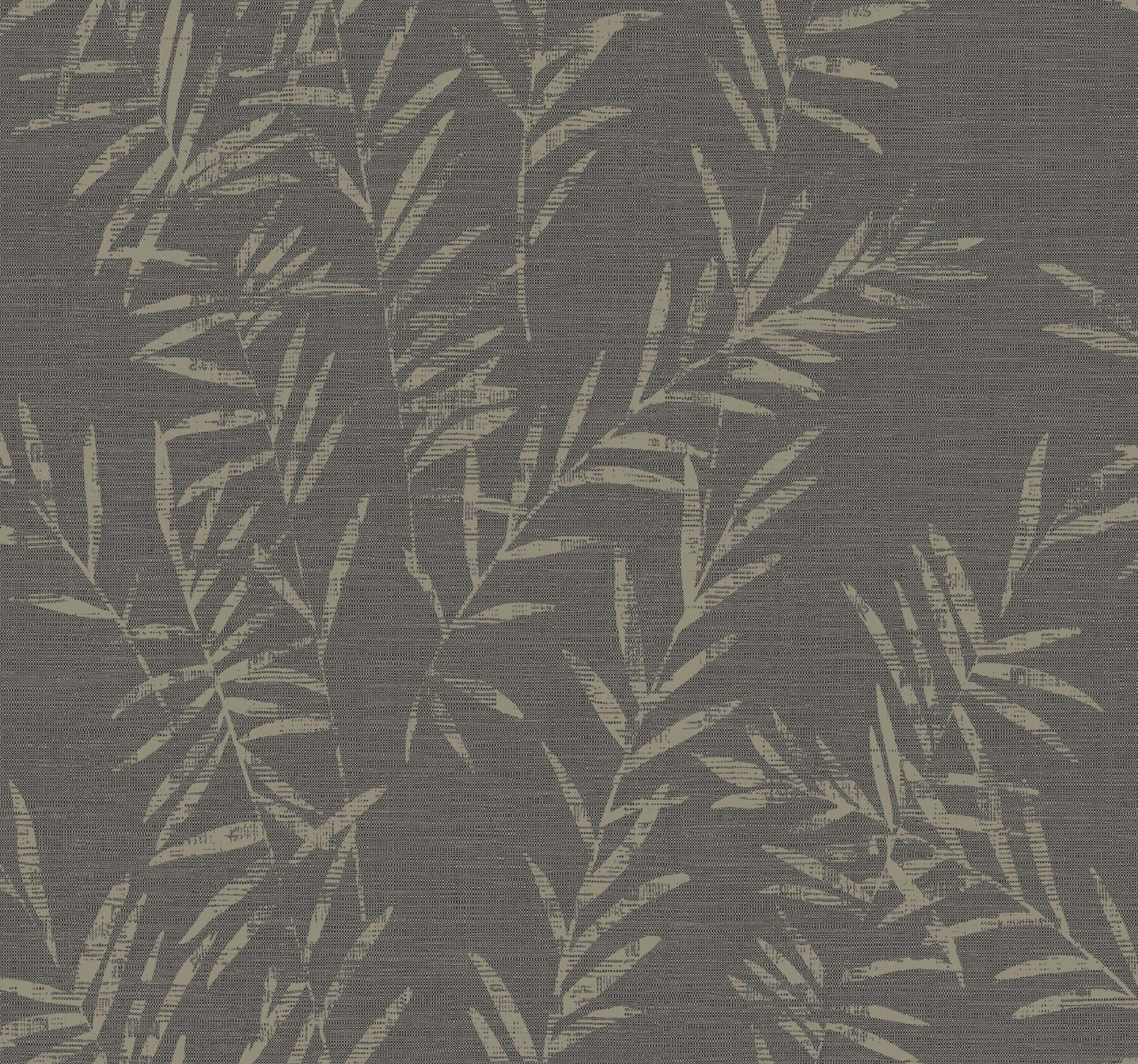 allerton-bamboo-black-wallpaper-york-wallcoverings-ab3061 - York Wallcoverings Wallpaper