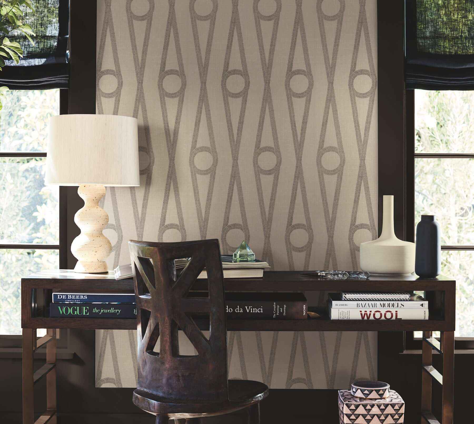 Henlein Gold Wallpaper - York Wallcoverings - AB3012 - York Wallcoverings Wallpaper