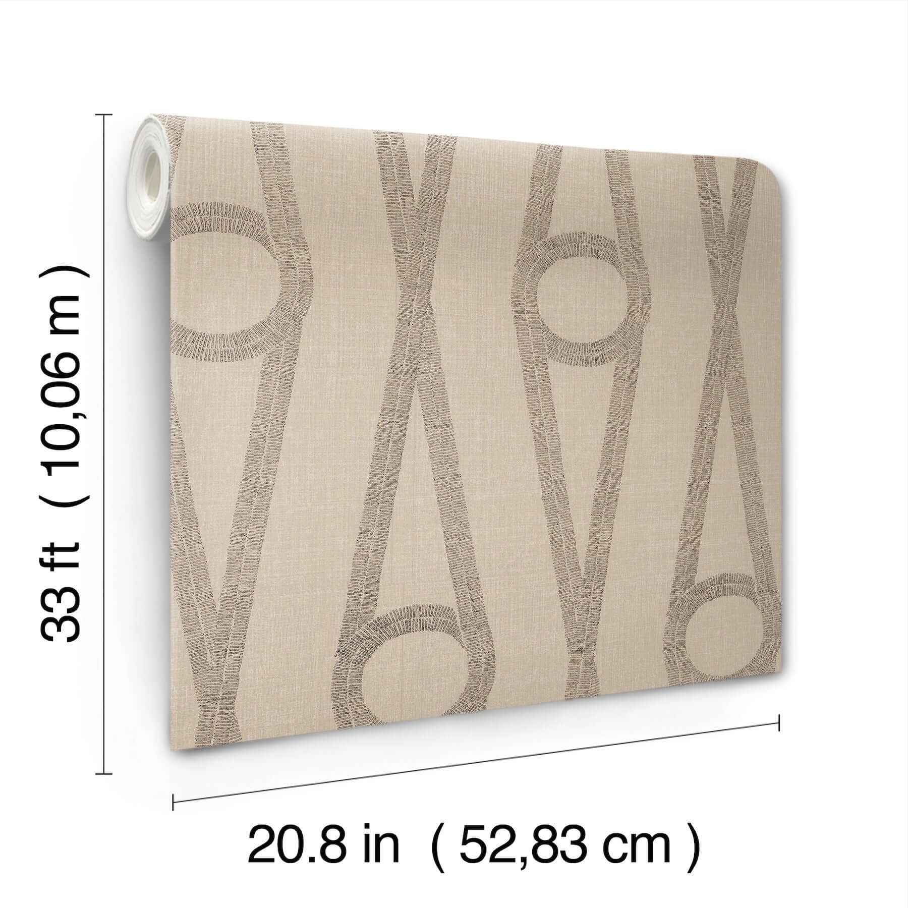 Henlein Gold Wallpaper - York Wallcoverings - AB3012 - York Wallcoverings Wallpaper