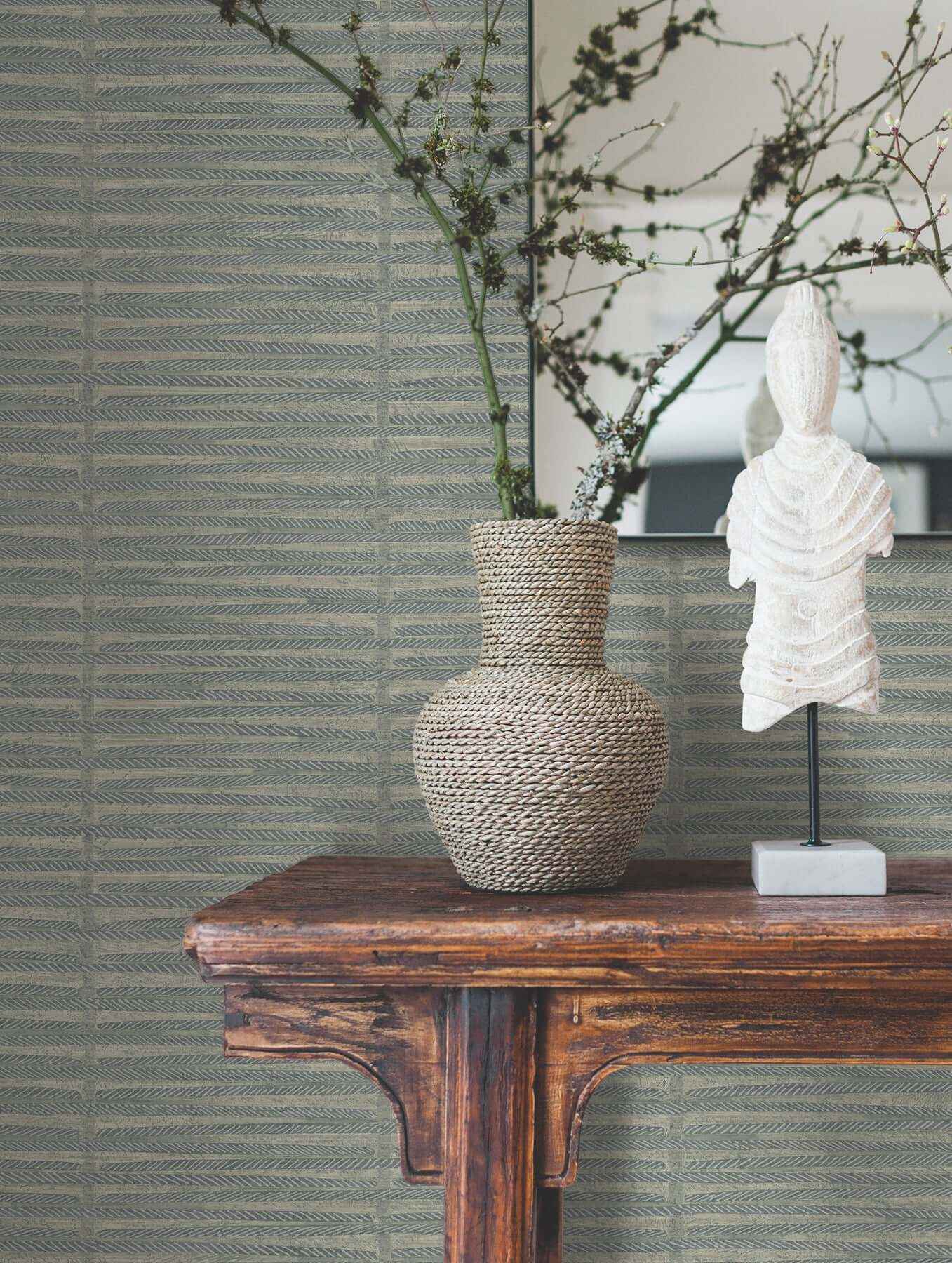 Iringa Indigo Wallpaper - York Wallcoverings - AB3054 - York Wallcoverings Wallpaper
