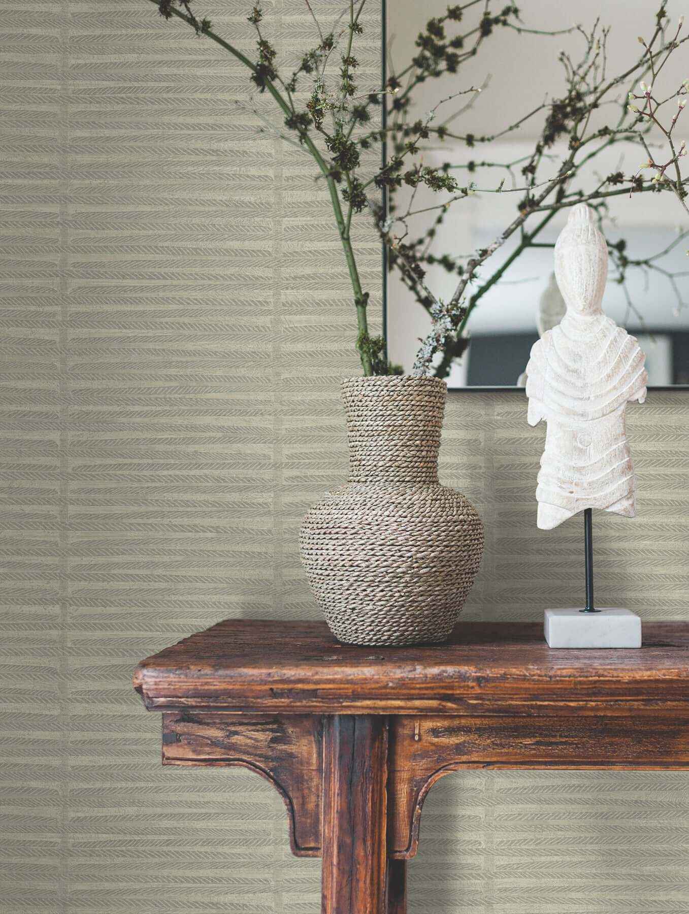 Iringa Linen Wallpaper - York Wallcoverings - AB3053 - York Wallcoverings Wallpaper
