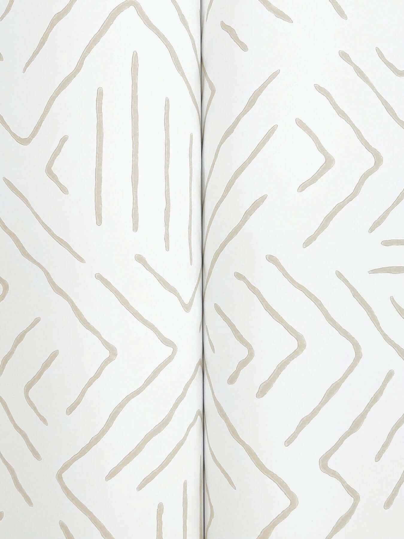Sirih Beige Wallpaper - York Wallcoverings - AB3085 - York Wallcoverings Wallpaper